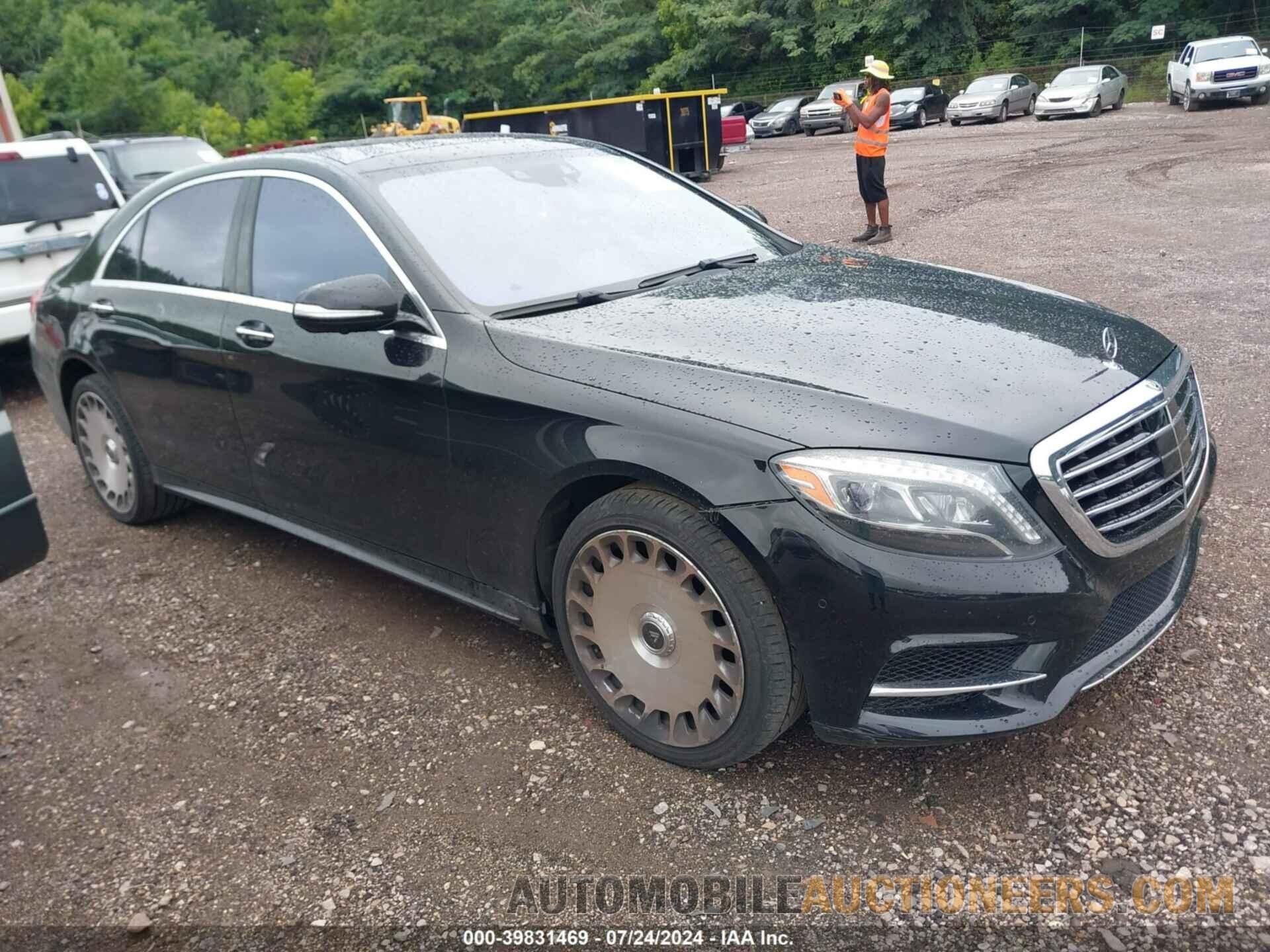 WDDUG8CB6FA145397 MERCEDES-BENZ S 2015