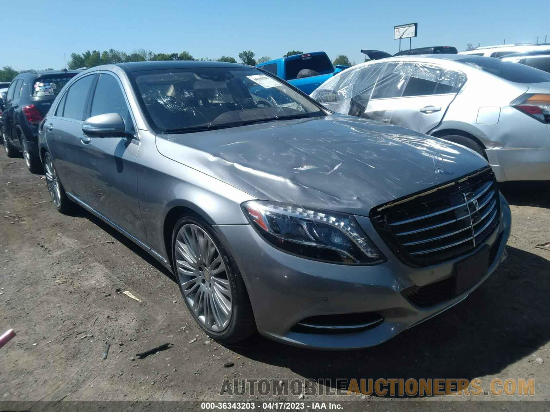 WDDUG8CB6FA196897 MERCEDES-BENZ S-CLASS 2015