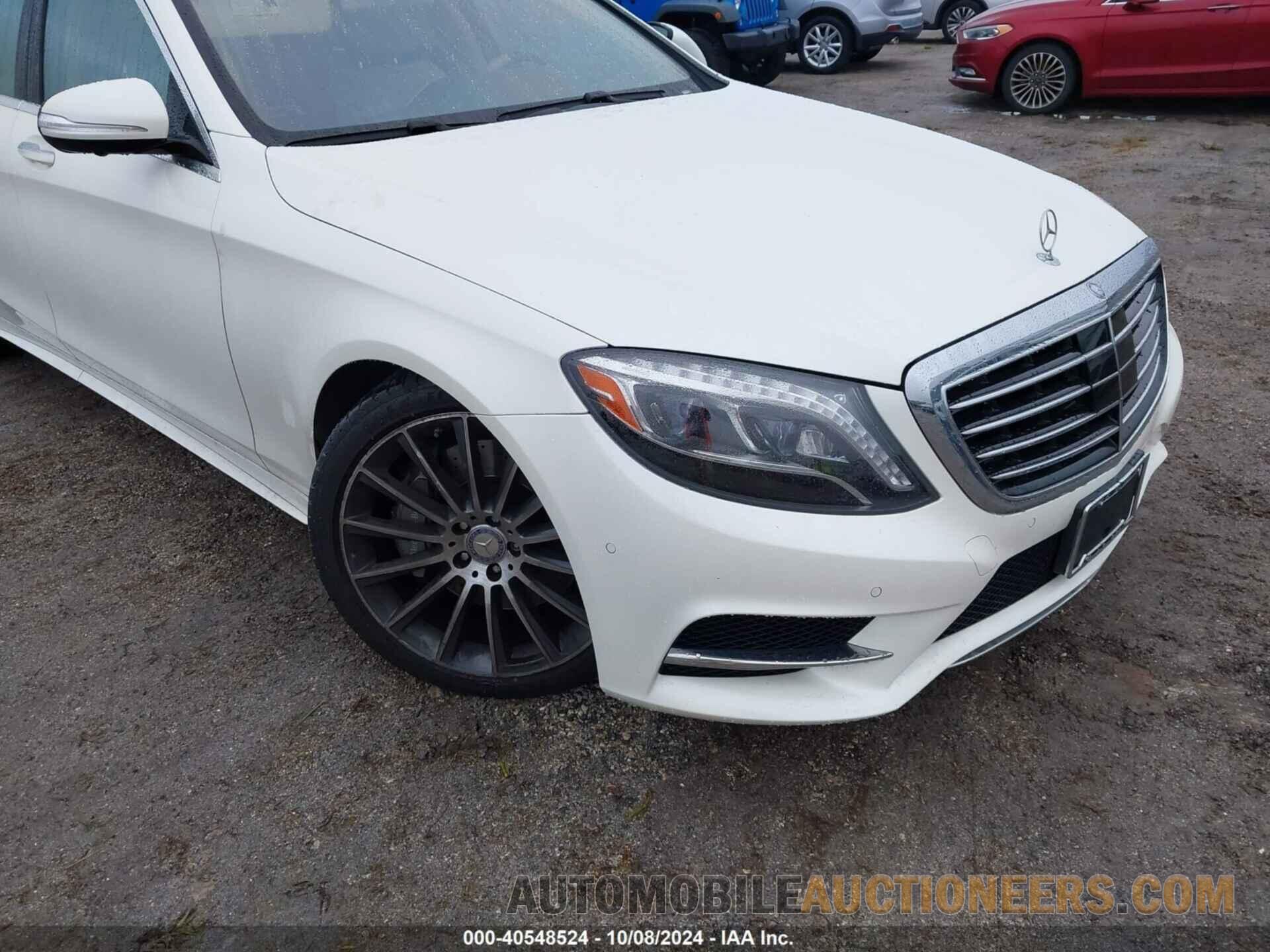 WDDUG8CB7FA075361 MERCEDES-BENZ S 550 2015