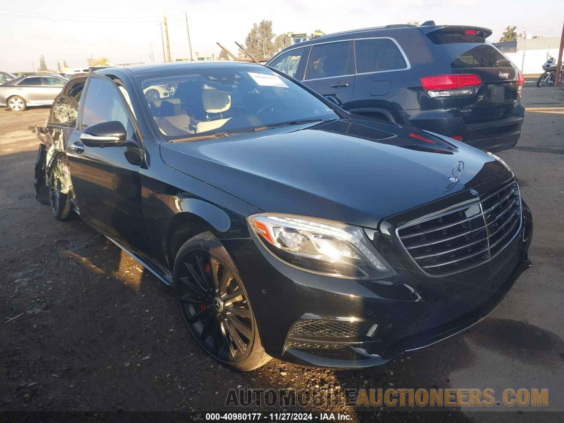 WDDUG8CB7FA090877 MERCEDES-BENZ S 2015