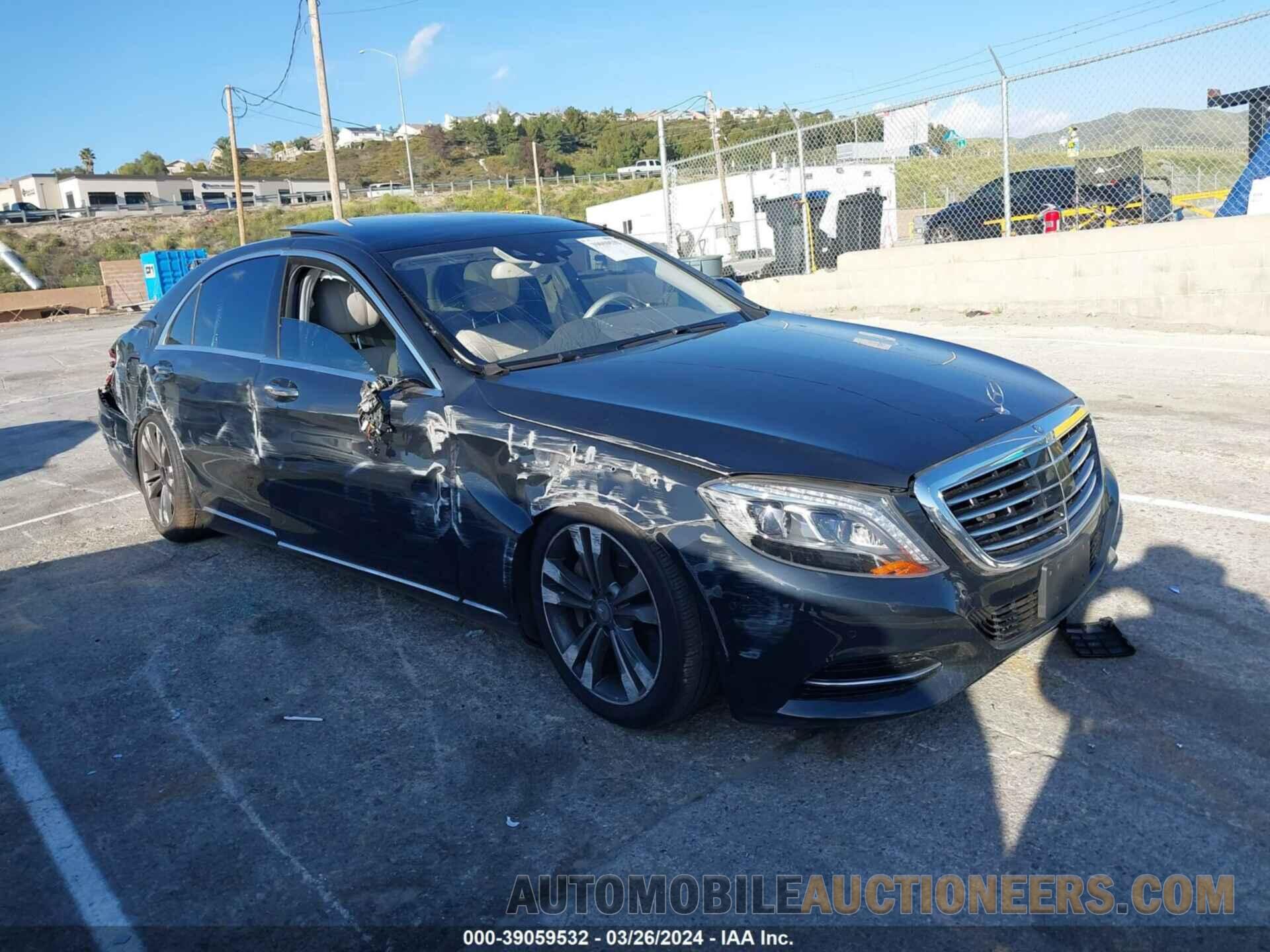 WDDUG8CB7FA160345 MERCEDES-BENZ S 550 2015