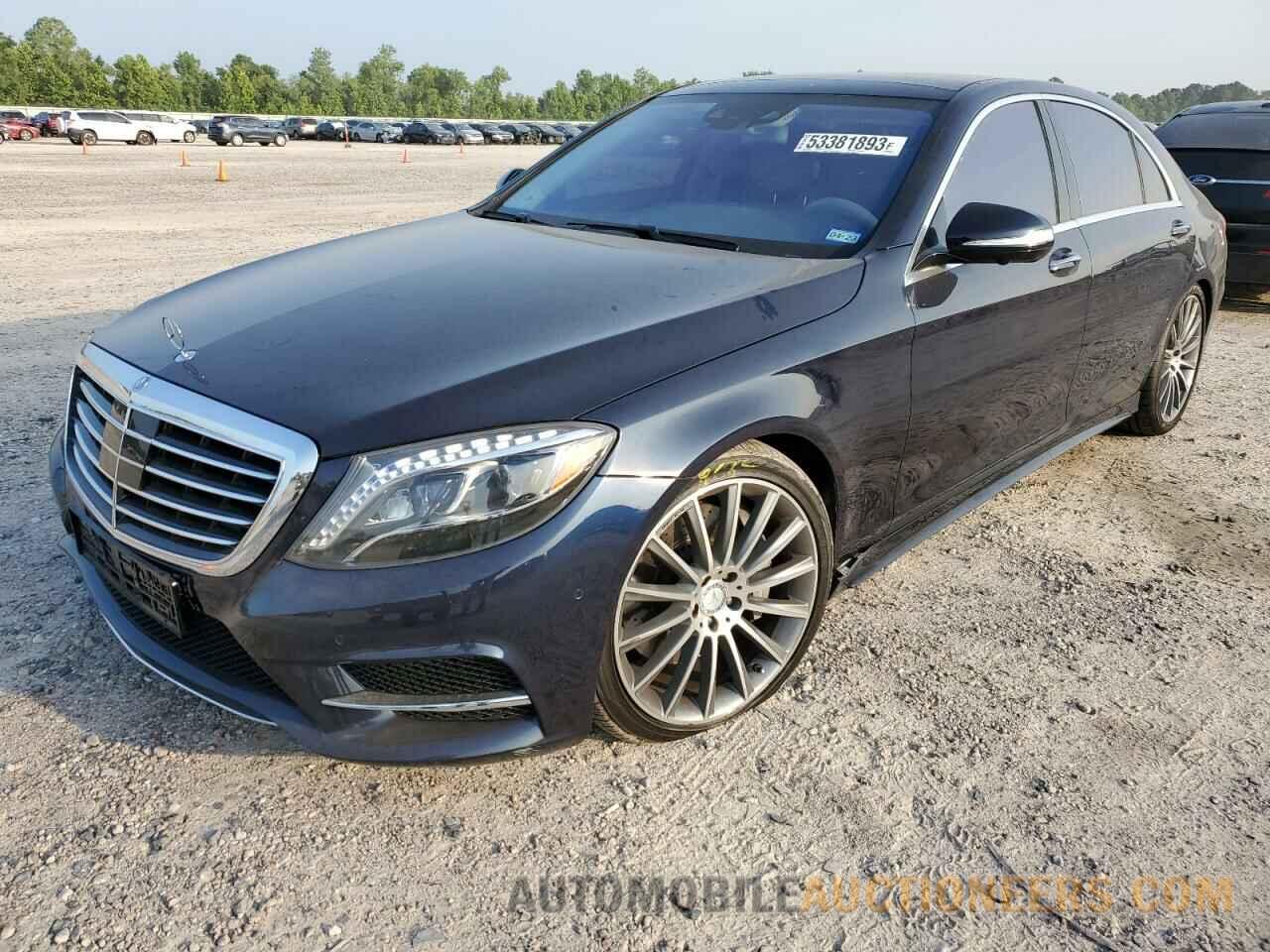 WDDUG8CB7FA162399 MERCEDES-BENZ S-CLASS 2015