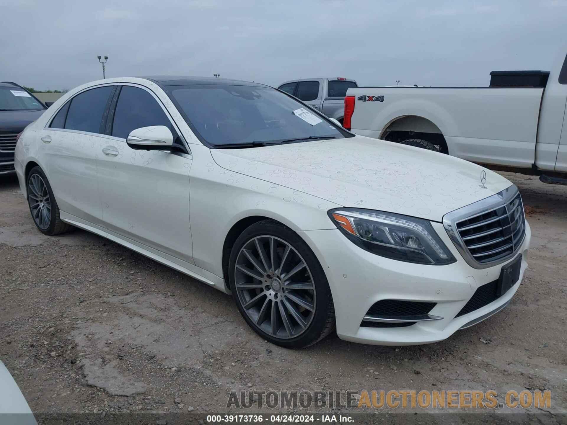 WDDUG8CB7GA206760 MERCEDES-BENZ S 2016