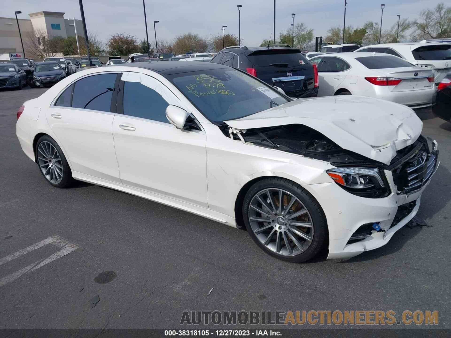 WDDUG8CB7GA212249 MERCEDES-BENZ S 2016