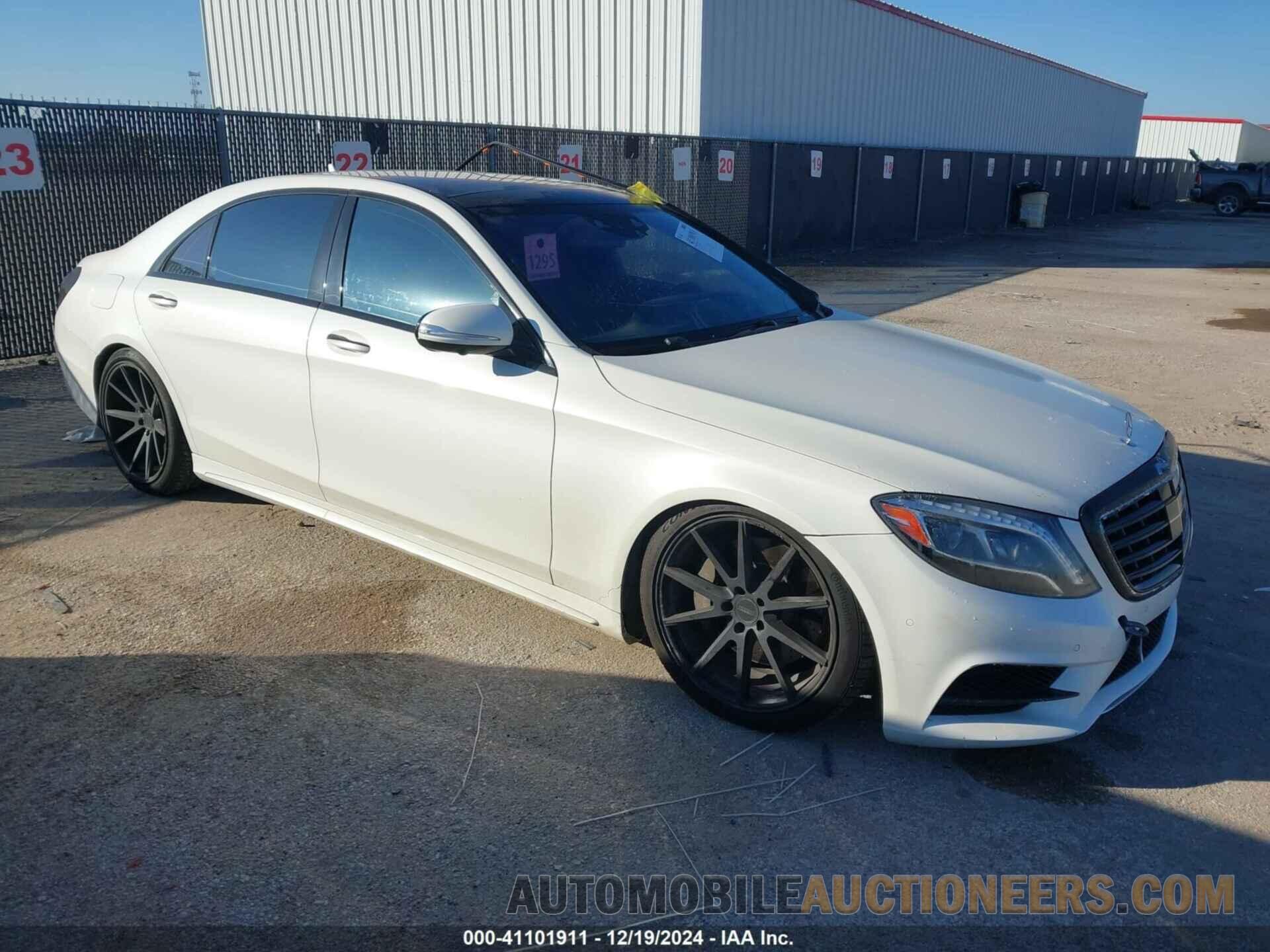 WDDUG8CB7GA231822 MERCEDES-BENZ S 2016