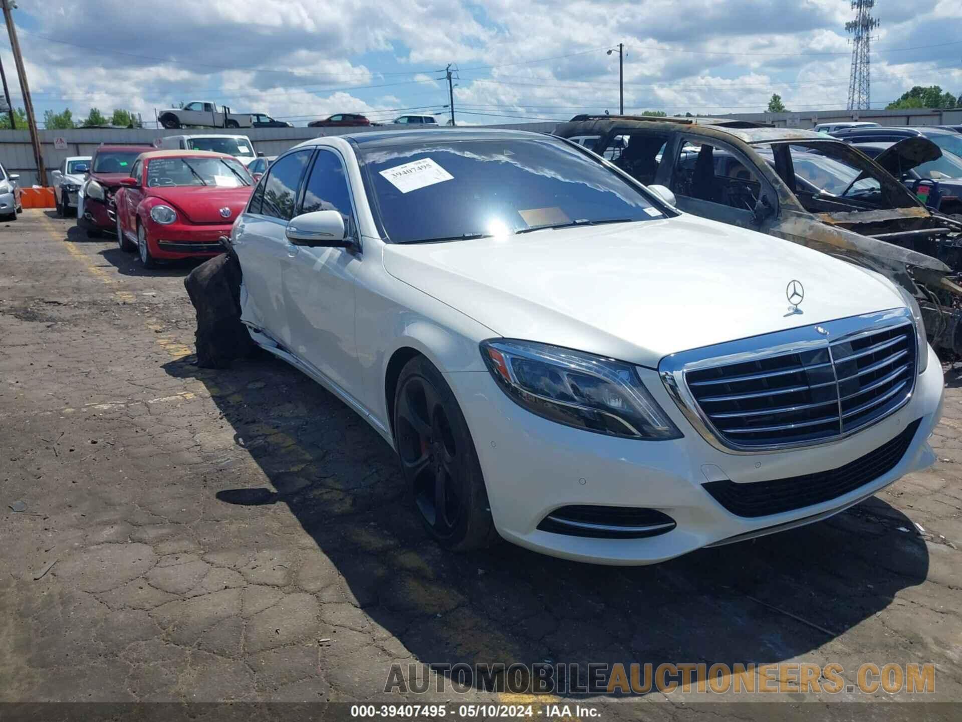 WDDUG8CB8FA119562 MERCEDES-BENZ S 550 2015