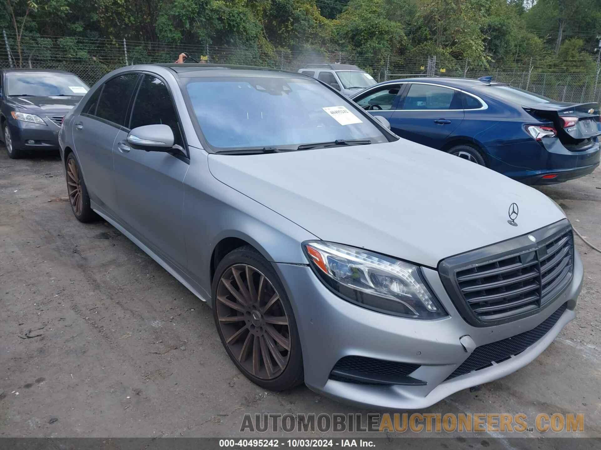 WDDUG8CB8FA159351 MERCEDES-BENZ S 550 2015