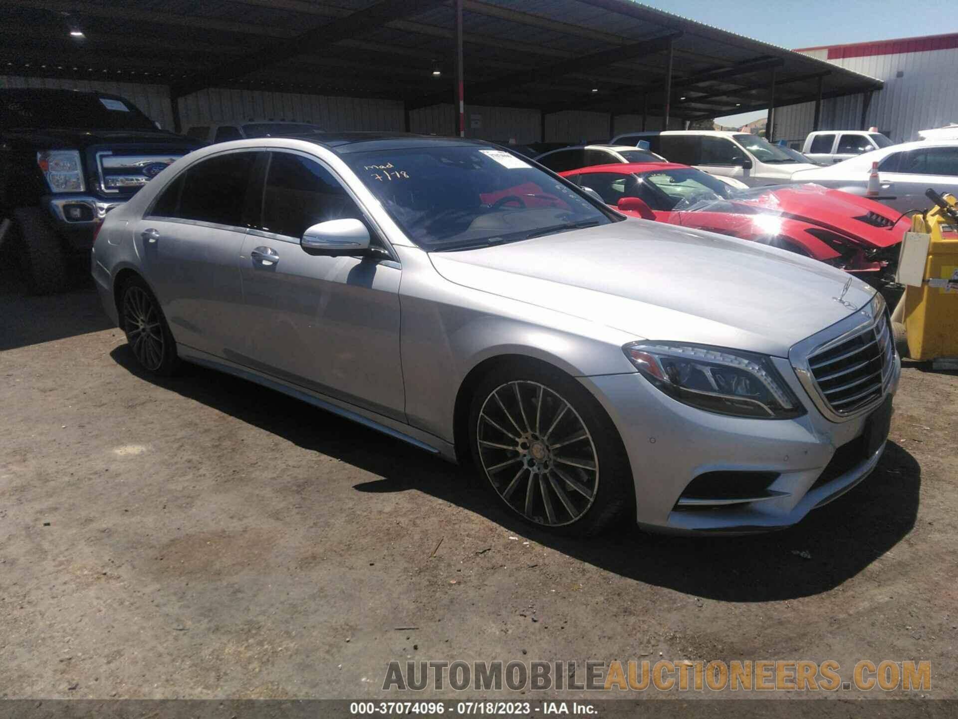 WDDUG8CB8FA169314 MERCEDES-BENZ S-CLASS 2015