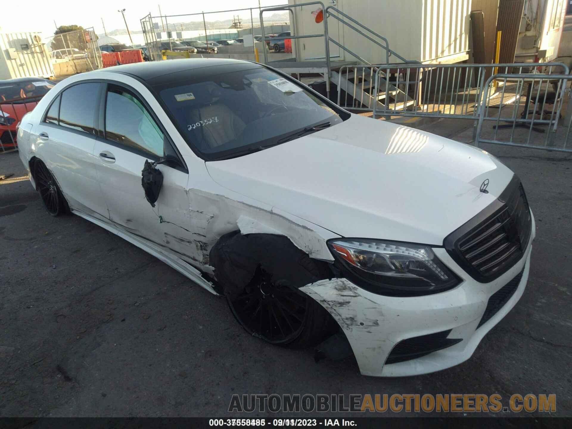 WDDUG8CB8GA203737 MERCEDES-BENZ S 550 2016