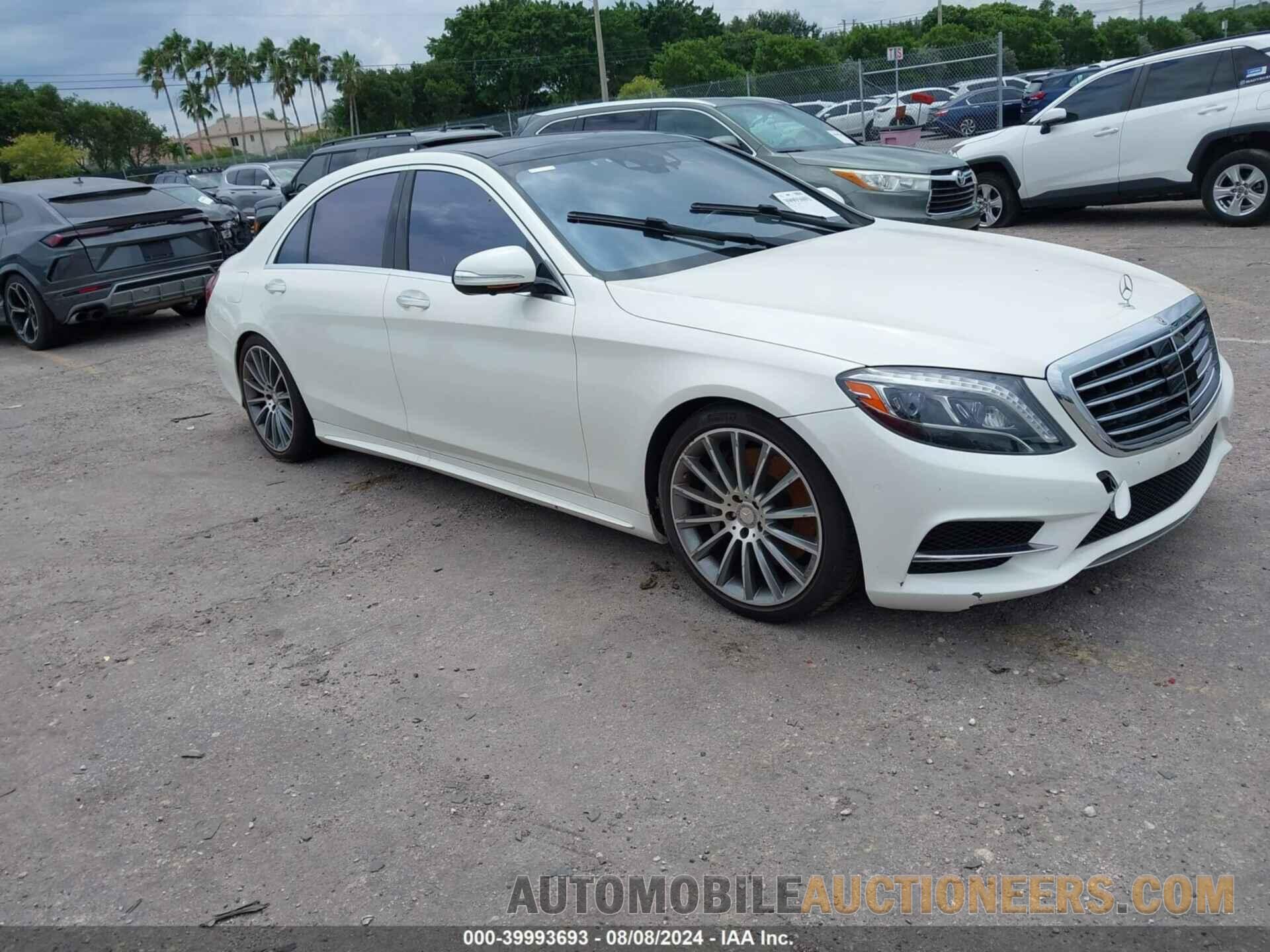 WDDUG8CB8GA245373 MERCEDES-BENZ S 550 2016