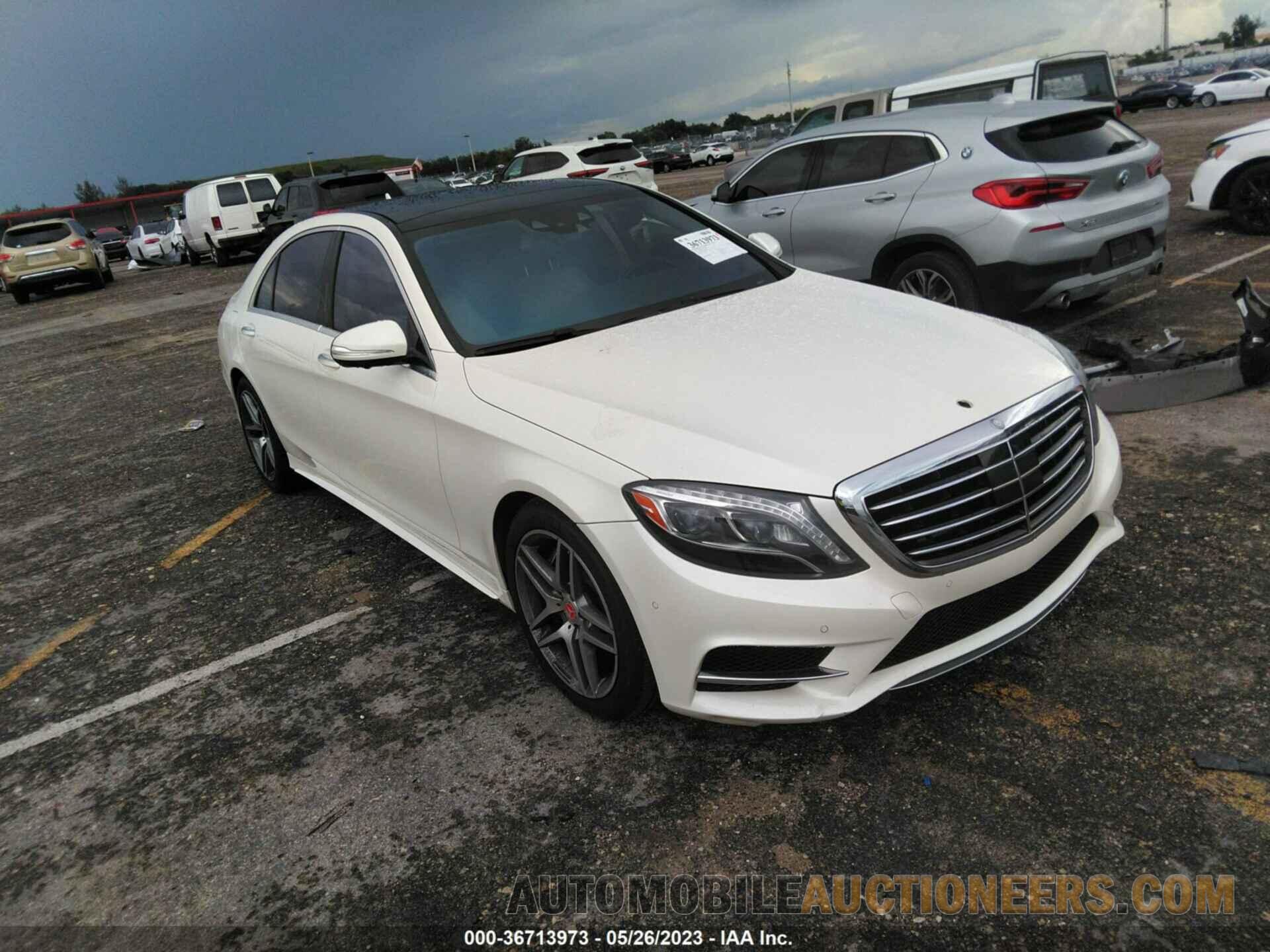 WDDUG8CB9FA072204 MERCEDES-BENZ S-CLASS 2015