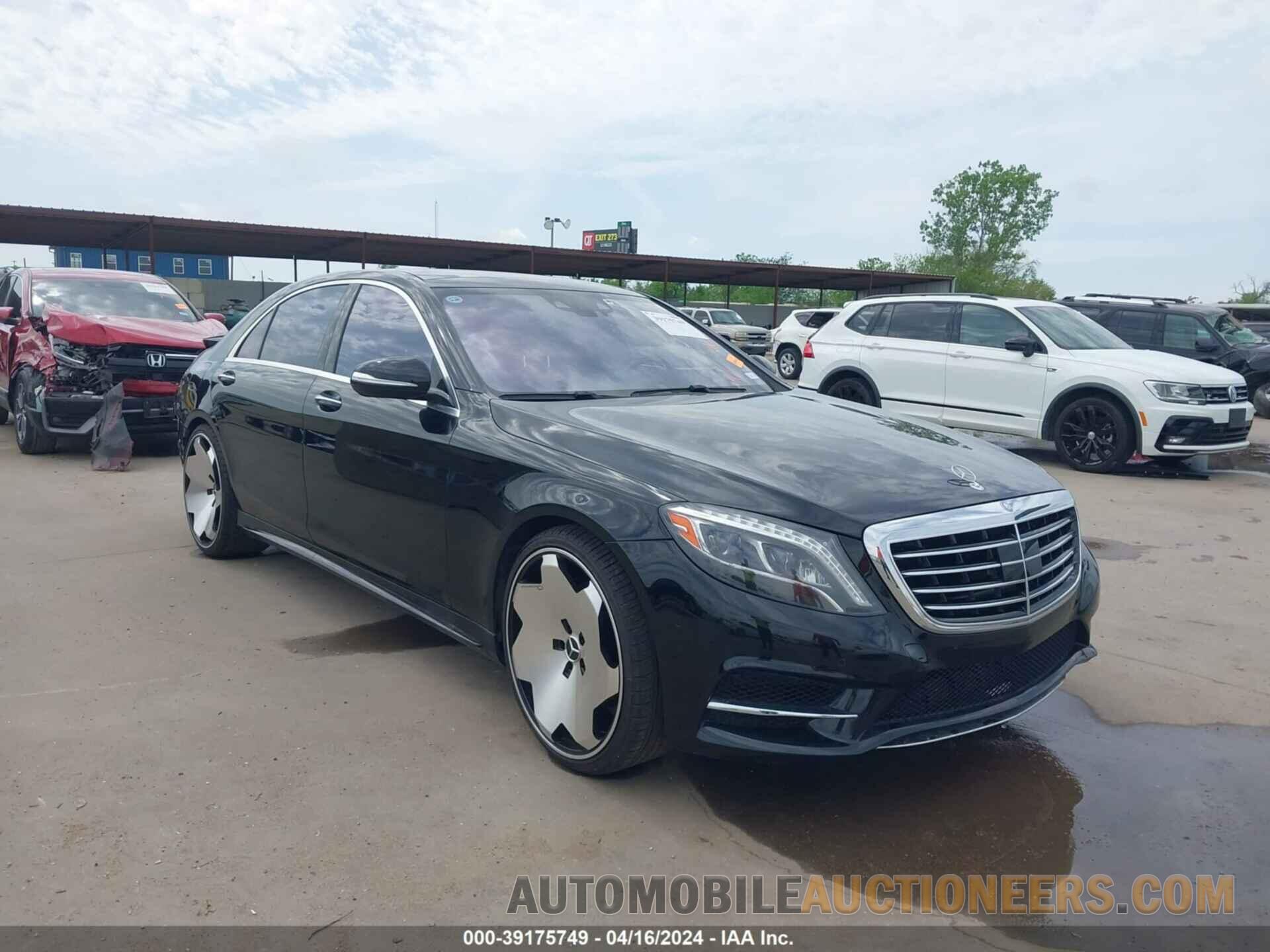 WDDUG8CB9FA080691 MERCEDES-BENZ S 550 2015