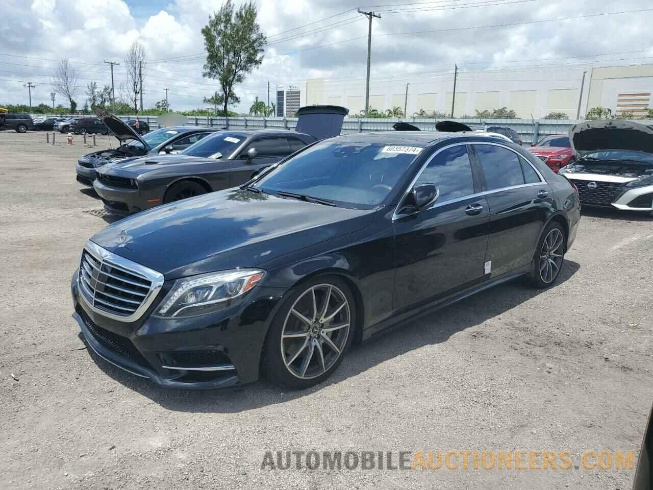 WDDUG8CB9FA089522 MERCEDES-BENZ S-CLASS 2015