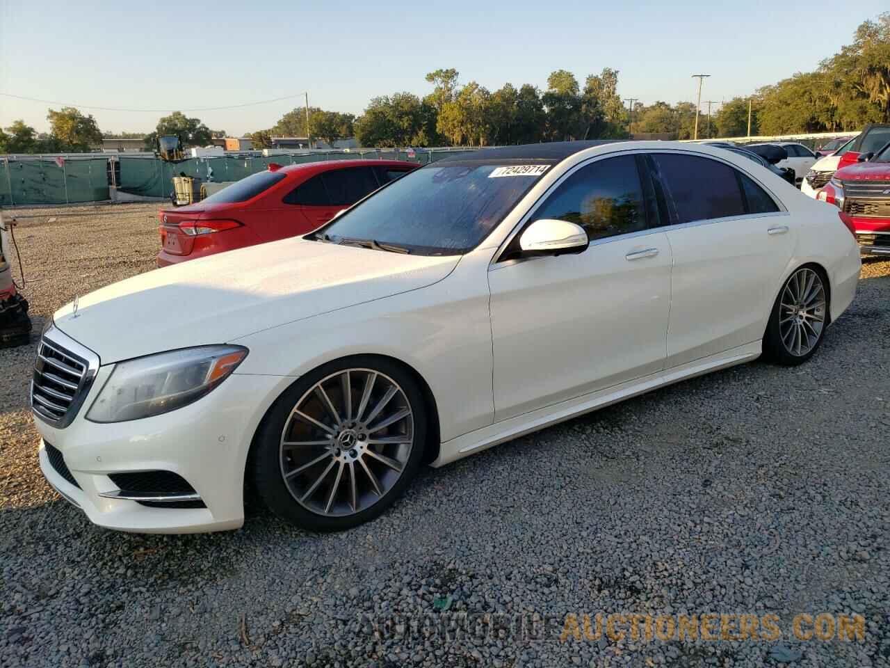 WDDUG8CB9FA092744 MERCEDES-BENZ S-CLASS 2015