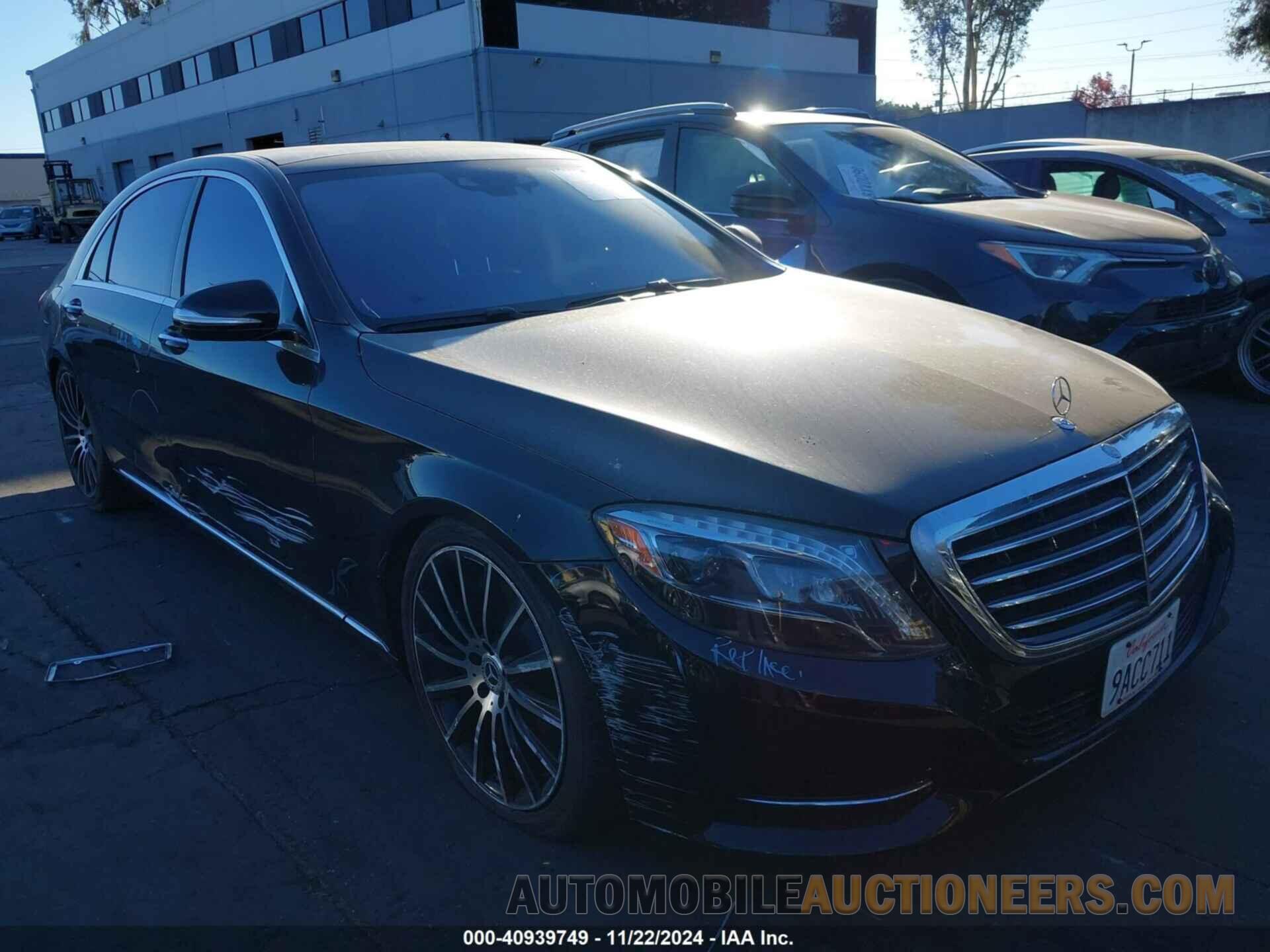 WDDUG8CB9FA112944 MERCEDES-BENZ S 550 2015