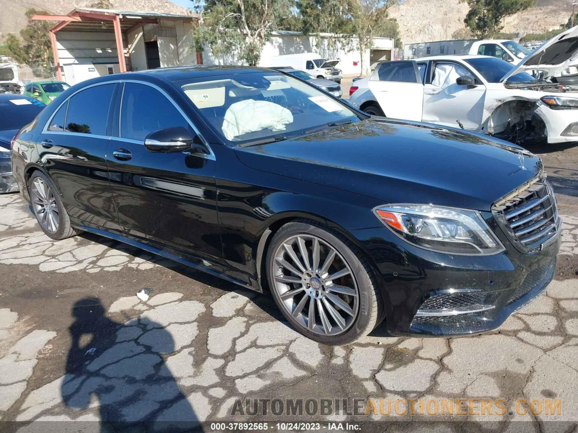 WDDUG8CB9FA139724 MERCEDES-BENZ S-CLASS 2015