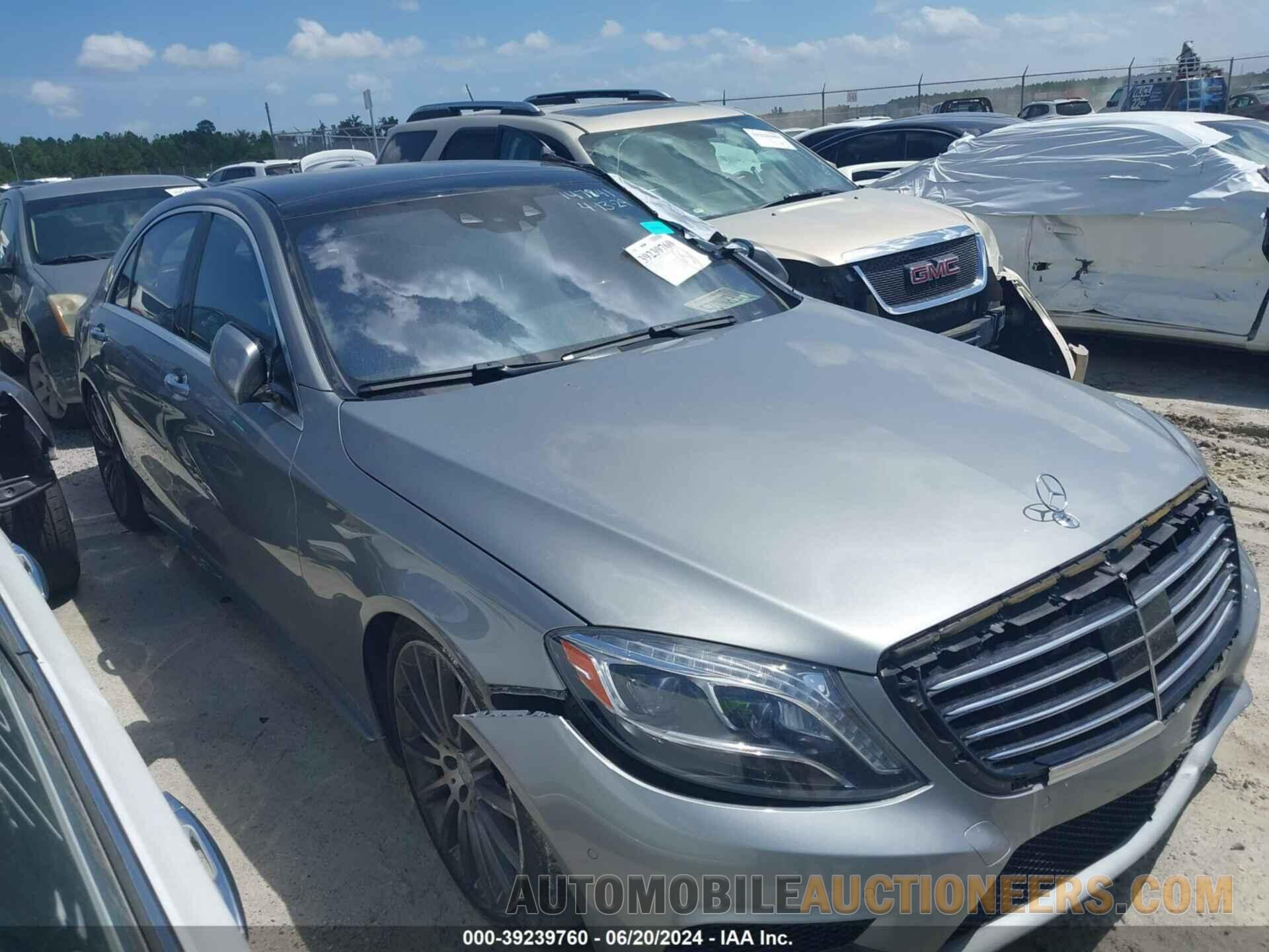 WDDUG8CB9FA147841 MERCEDES-BENZ S 550 2015