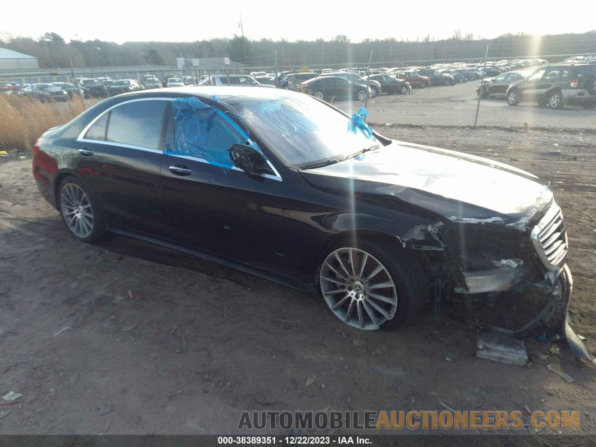 WDDUG8CB9FA157219 MERCEDES-BENZ S 550 2015