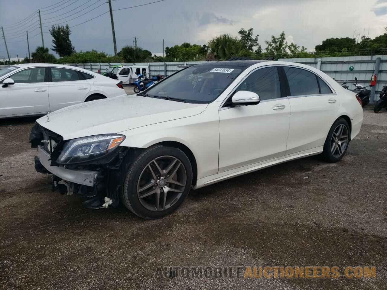 WDDUG8CB9FA166163 MERCEDES-BENZ S-CLASS 2015