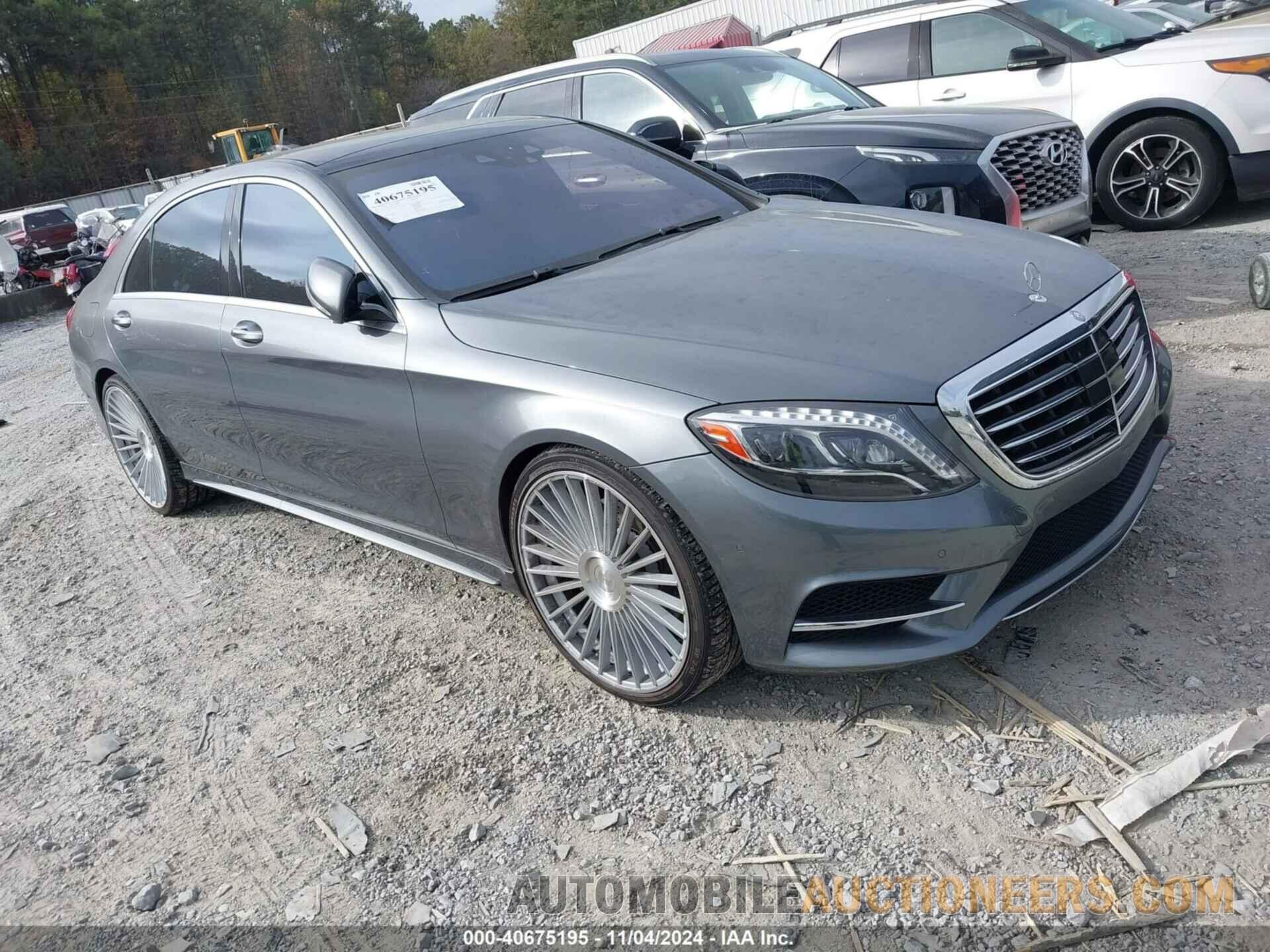 WDDUG8CB9GA237265 MERCEDES-BENZ S 550 2016