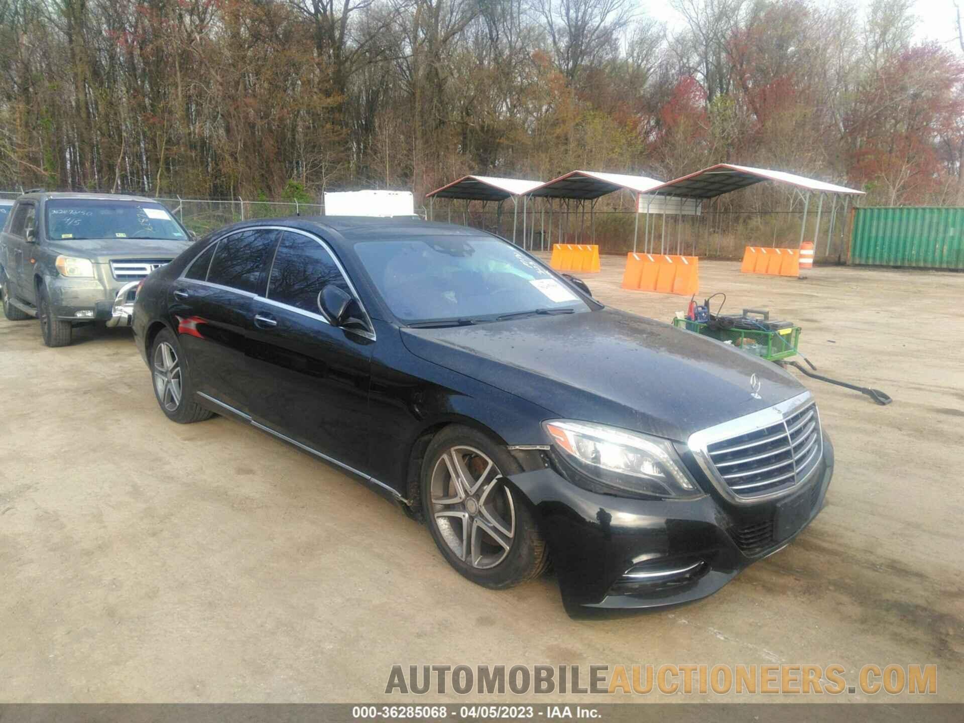 WDDUG8CB9GA278138 MERCEDES-BENZ S-CLASS 2016