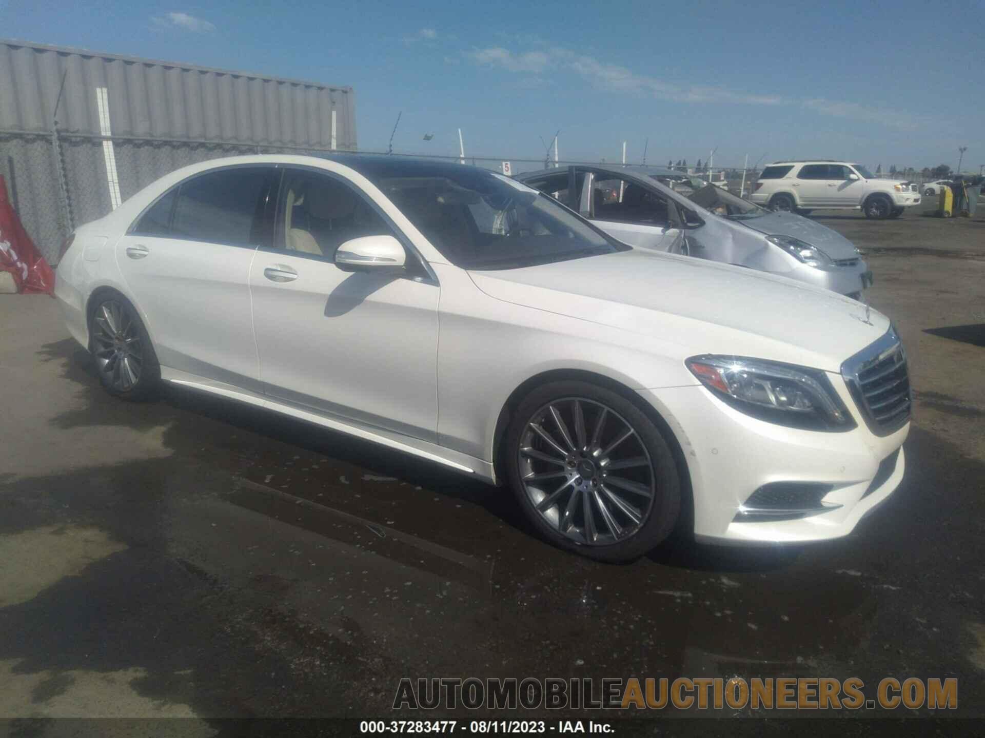 WDDUG8CBXFA114346 MERCEDES-BENZ S-CLASS 2015