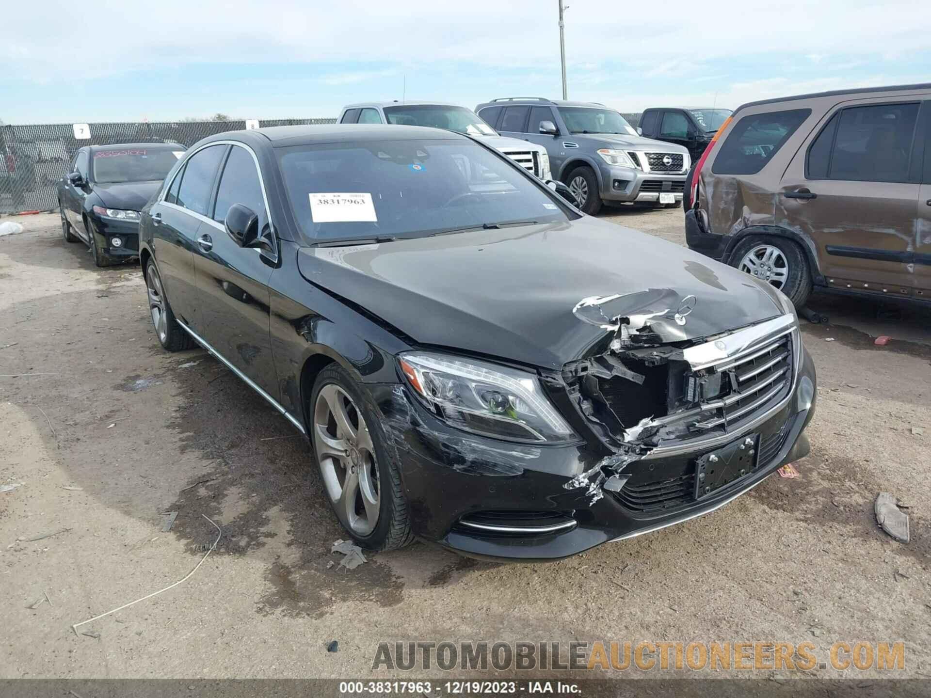 WDDUG8CBXFA136850 MERCEDES-BENZ S 2015