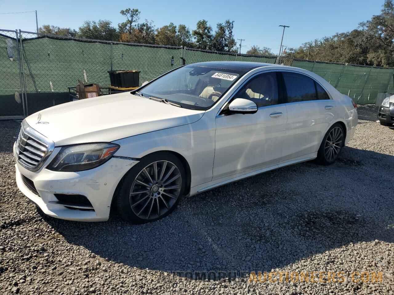 WDDUG8CBXFA145936 MERCEDES-BENZ S-CLASS 2015