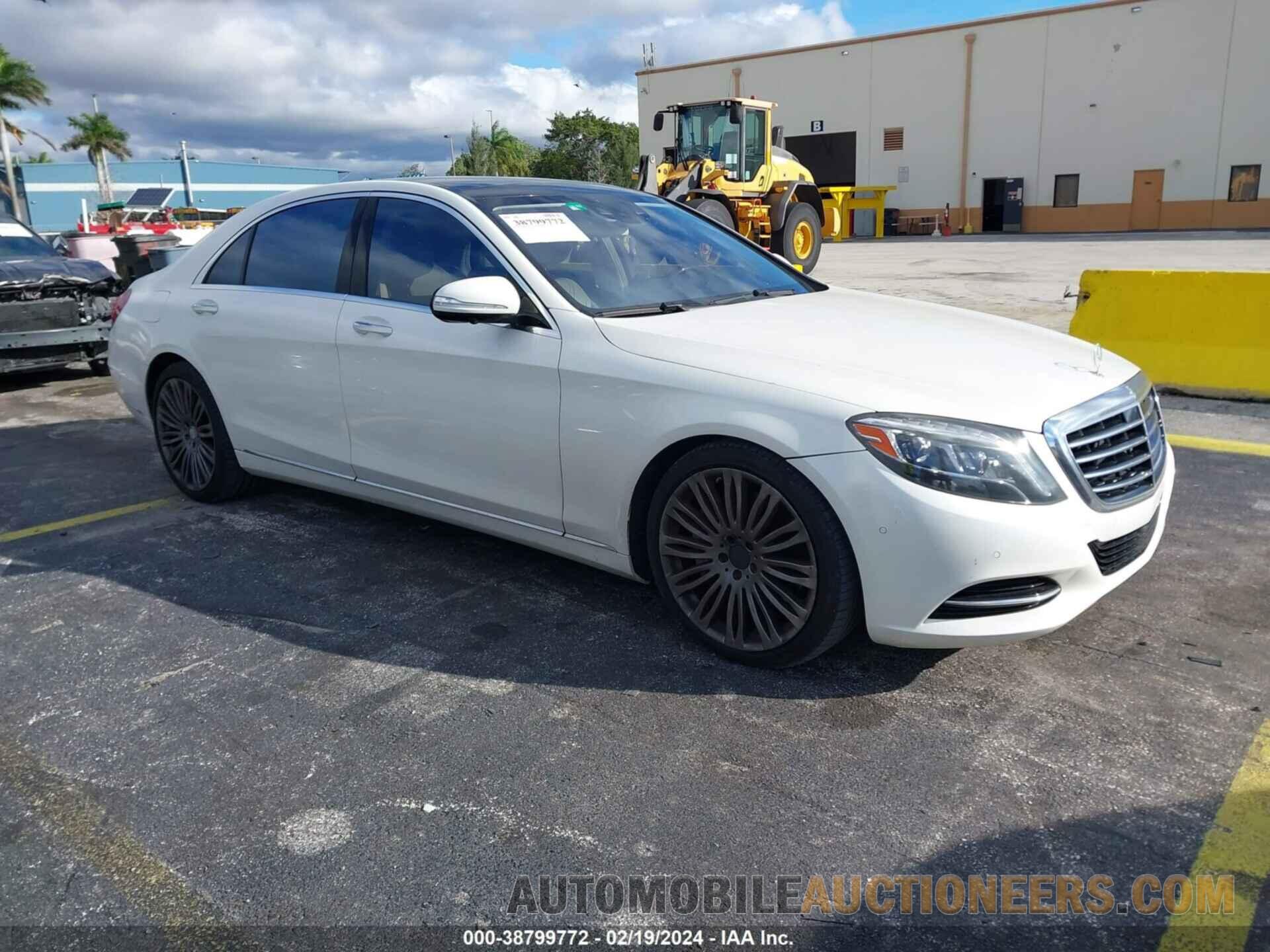 WDDUG8CBXFA190116 MERCEDES-BENZ S 550 2015