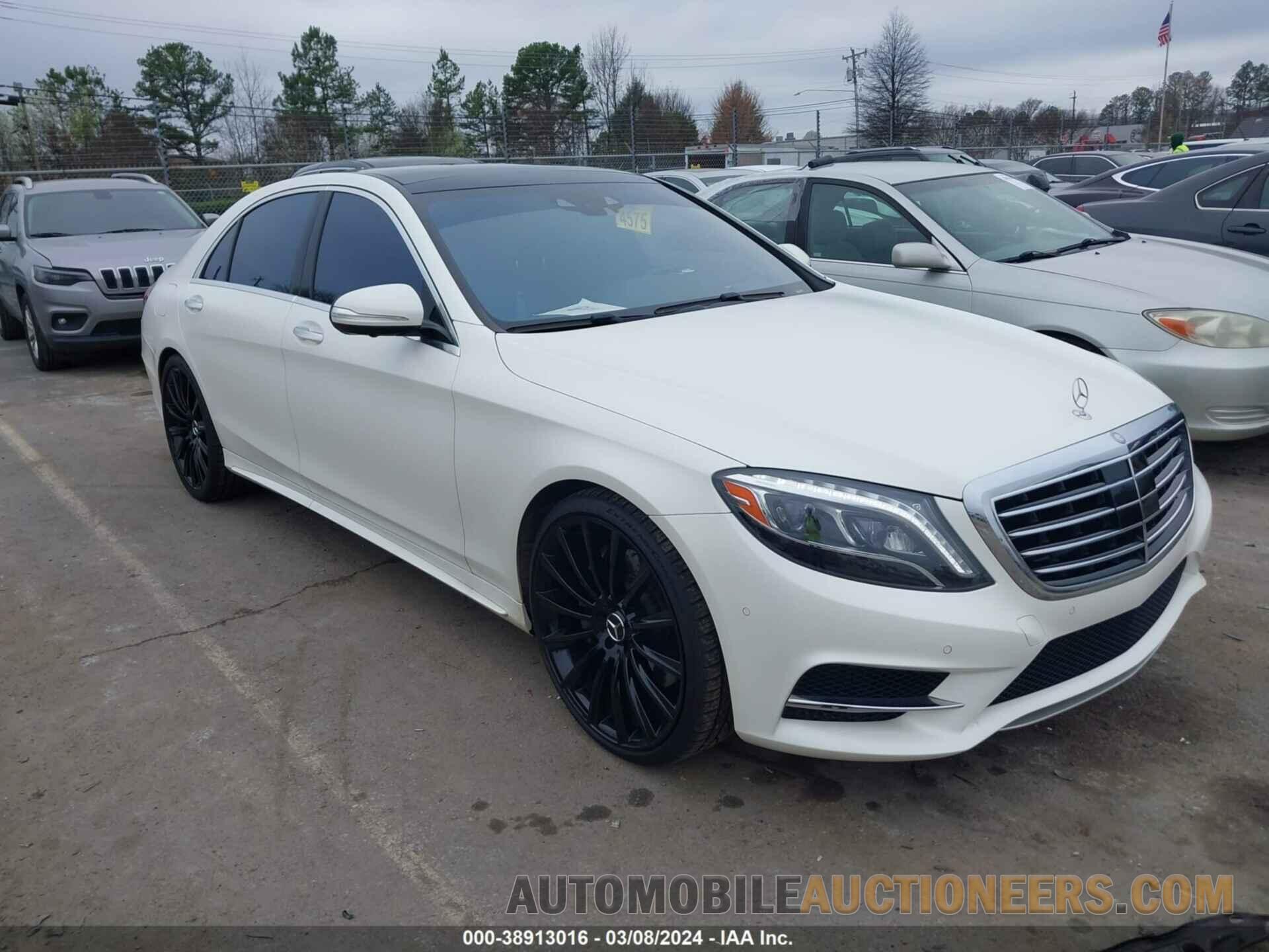 WDDUG8CBXGA229661 MERCEDES-BENZ S 550 2016