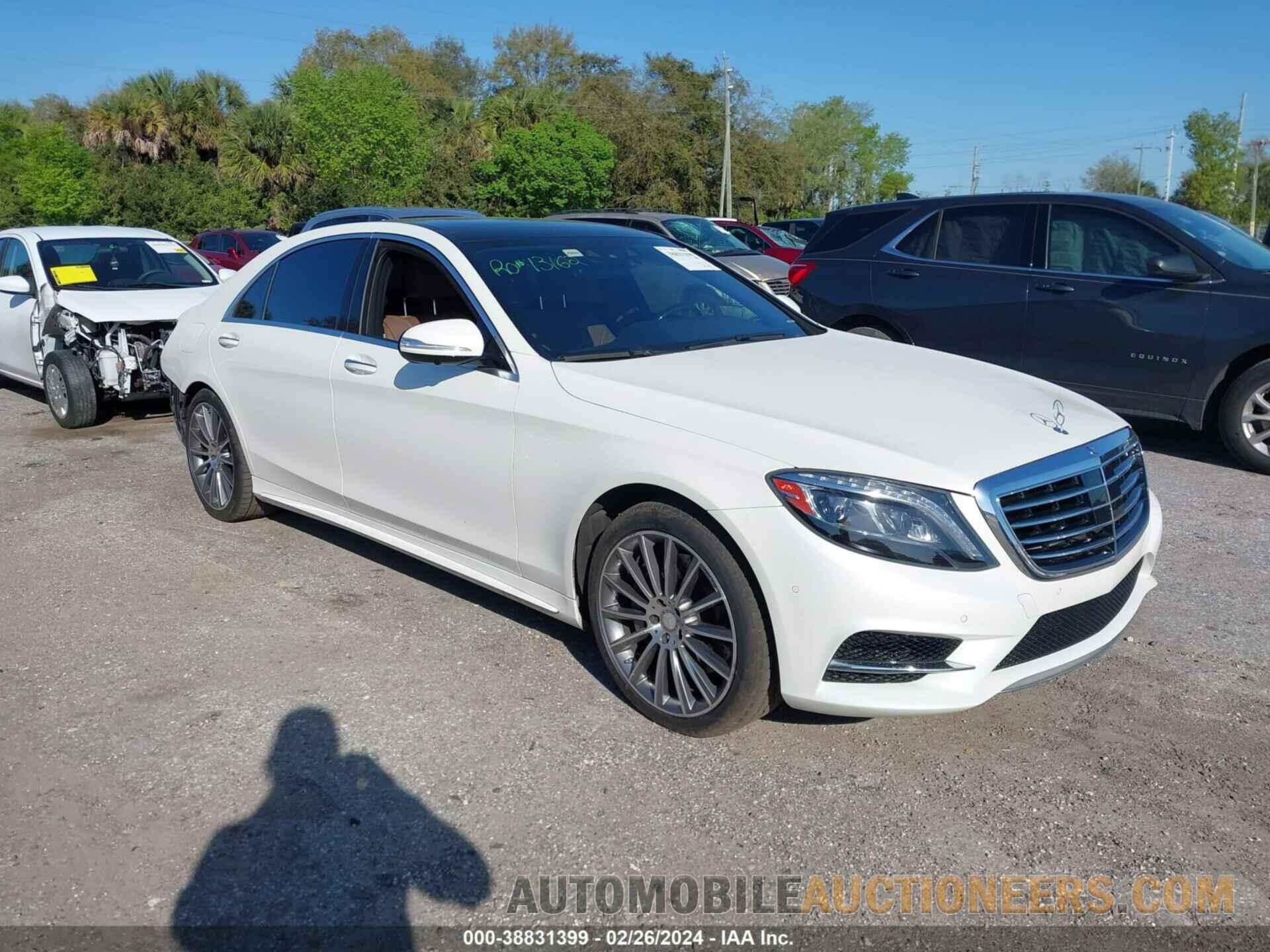 WDDUG8CBXGA250445 MERCEDES-BENZ S 550 2016