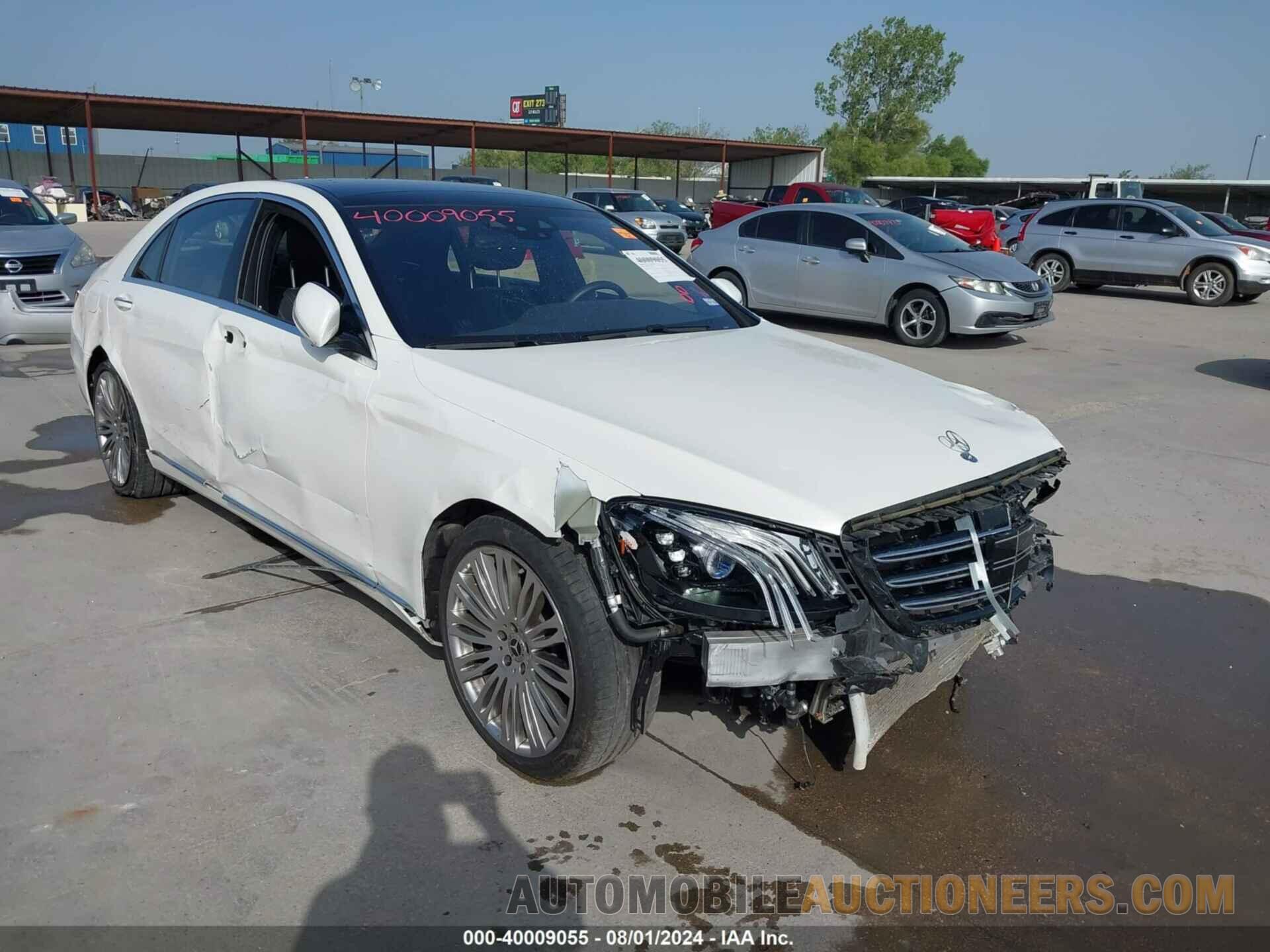 WDDUG8DB0LA510943 MERCEDES-BENZ S 560 2020