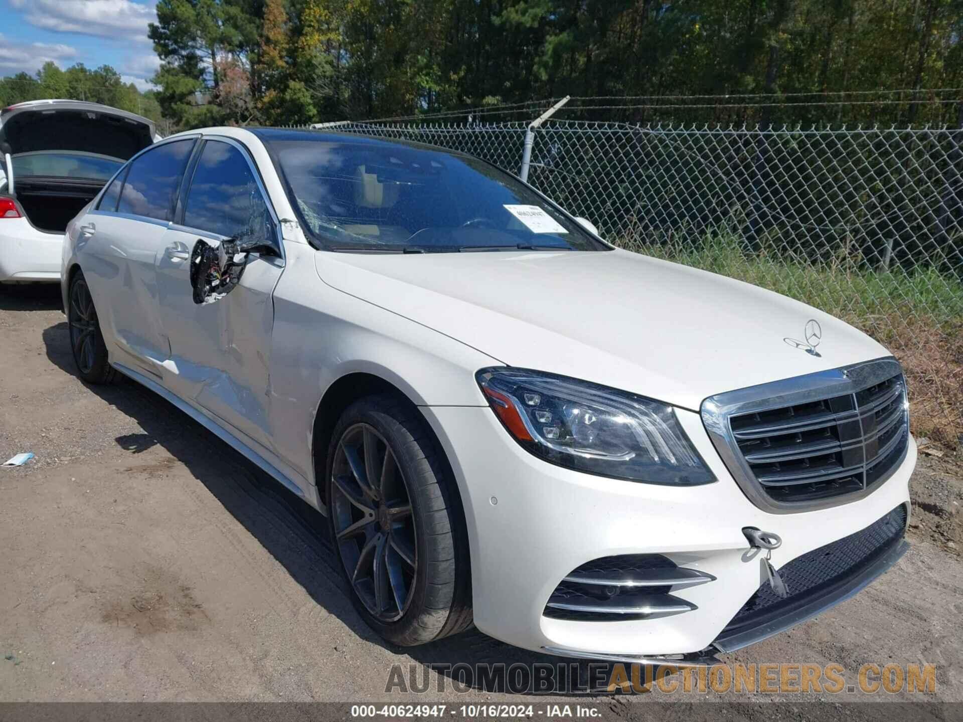 WDDUG8DB1JA413280 MERCEDES-BENZ S 560 2018