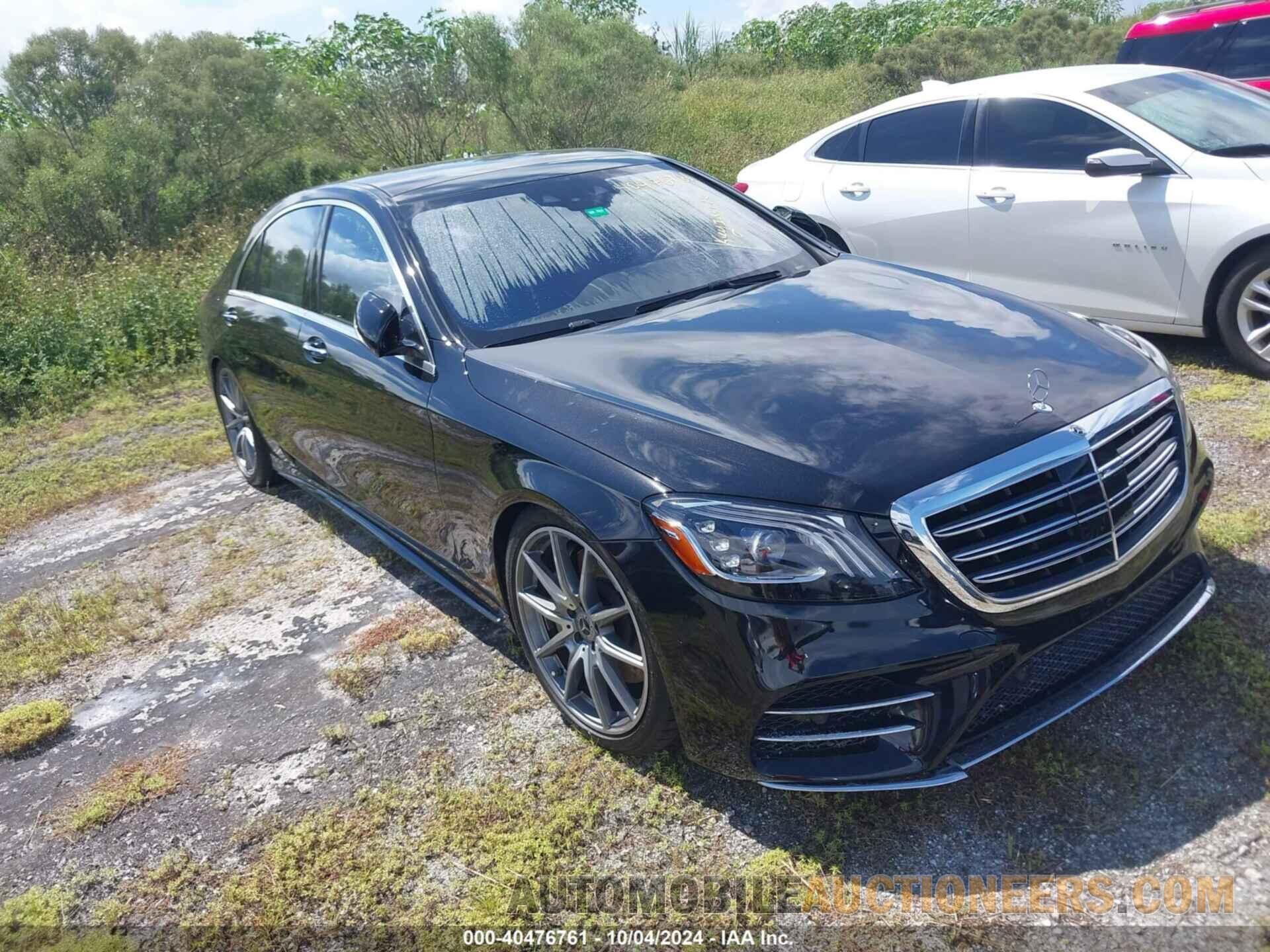 WDDUG8DB1JA415627 MERCEDES-BENZ S 2018