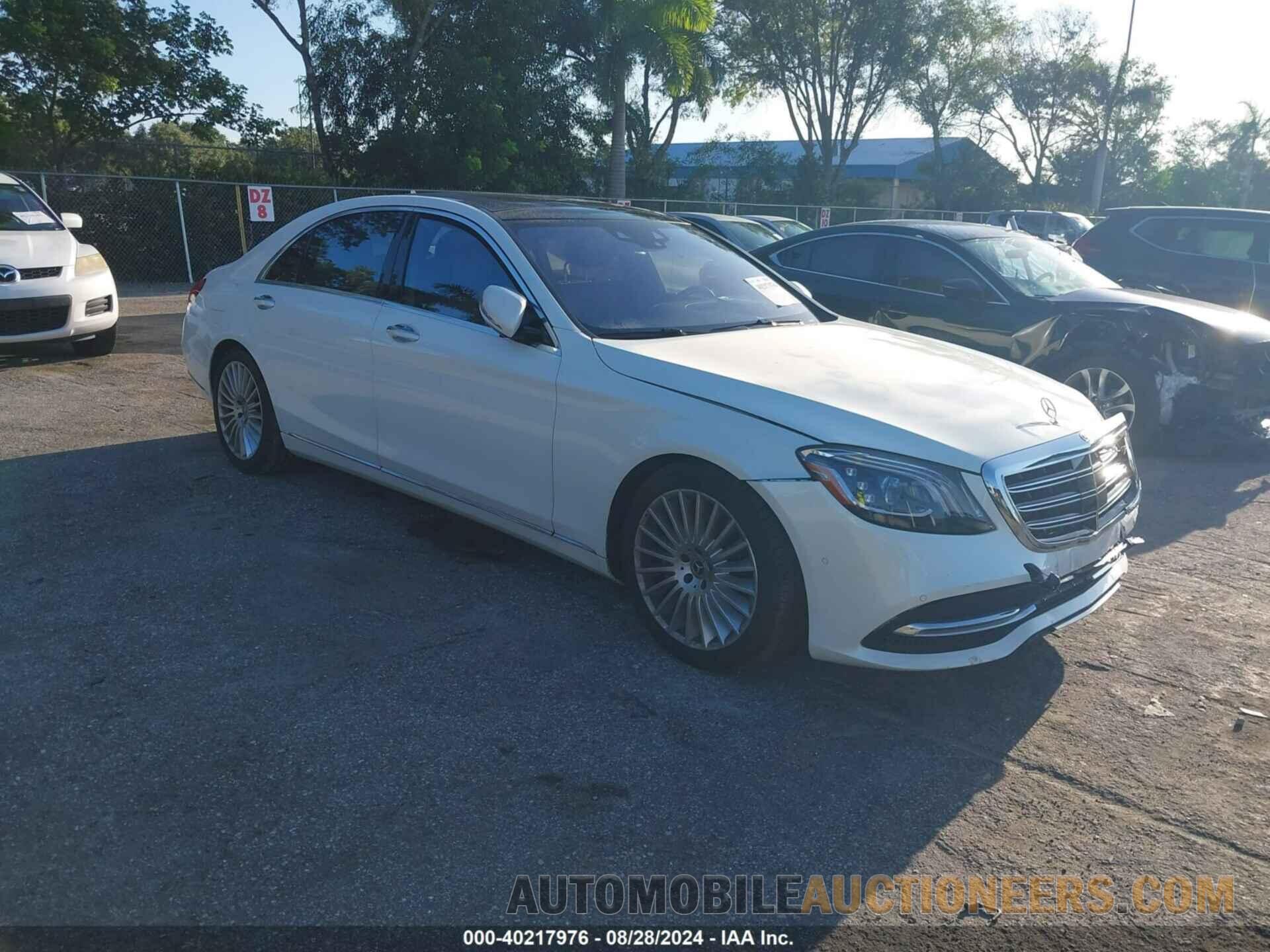 WDDUG8DB2KA457029 MERCEDES-BENZ S 2019