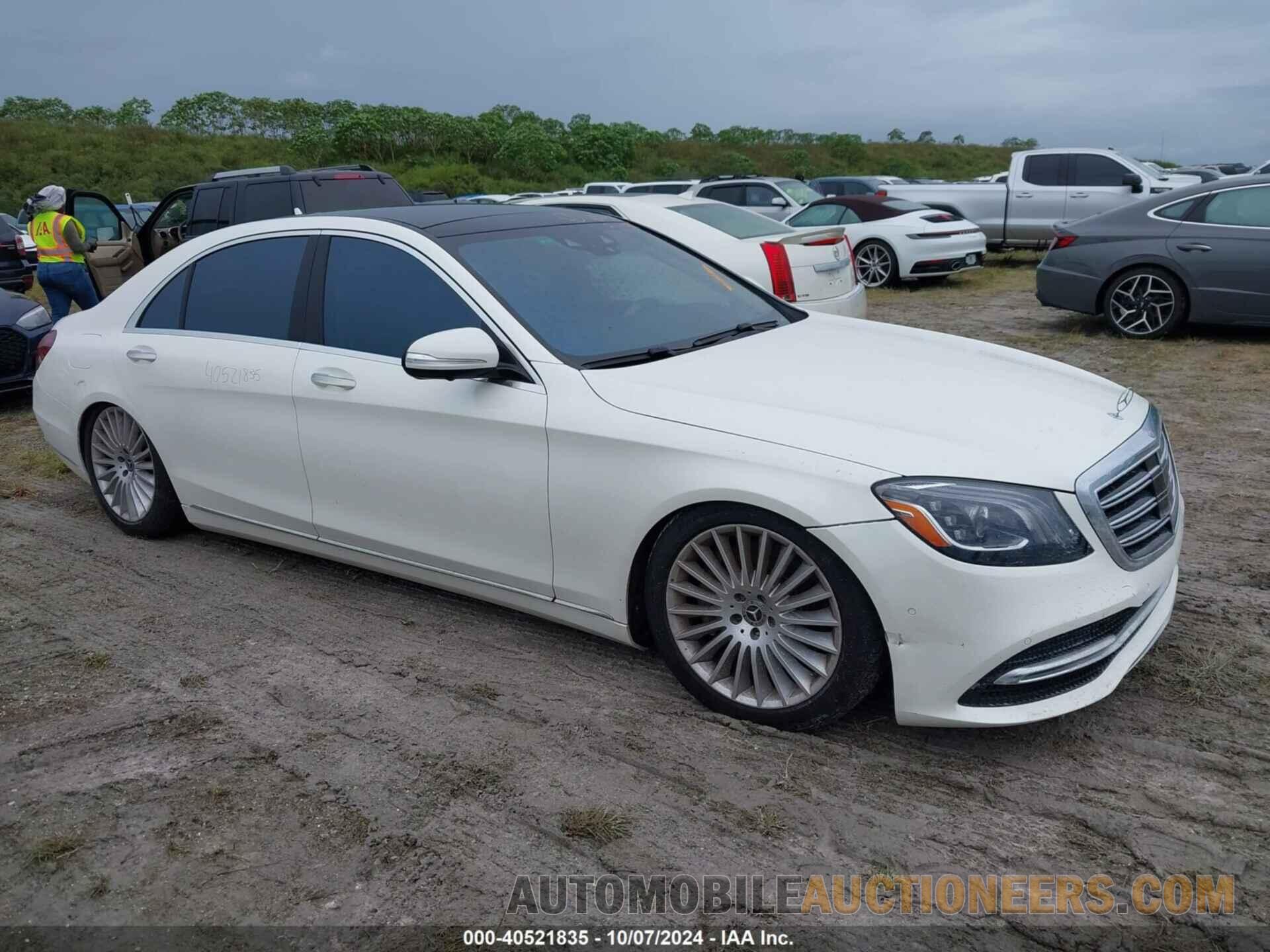 WDDUG8DB5JA374368 MERCEDES-BENZ S 560 2018