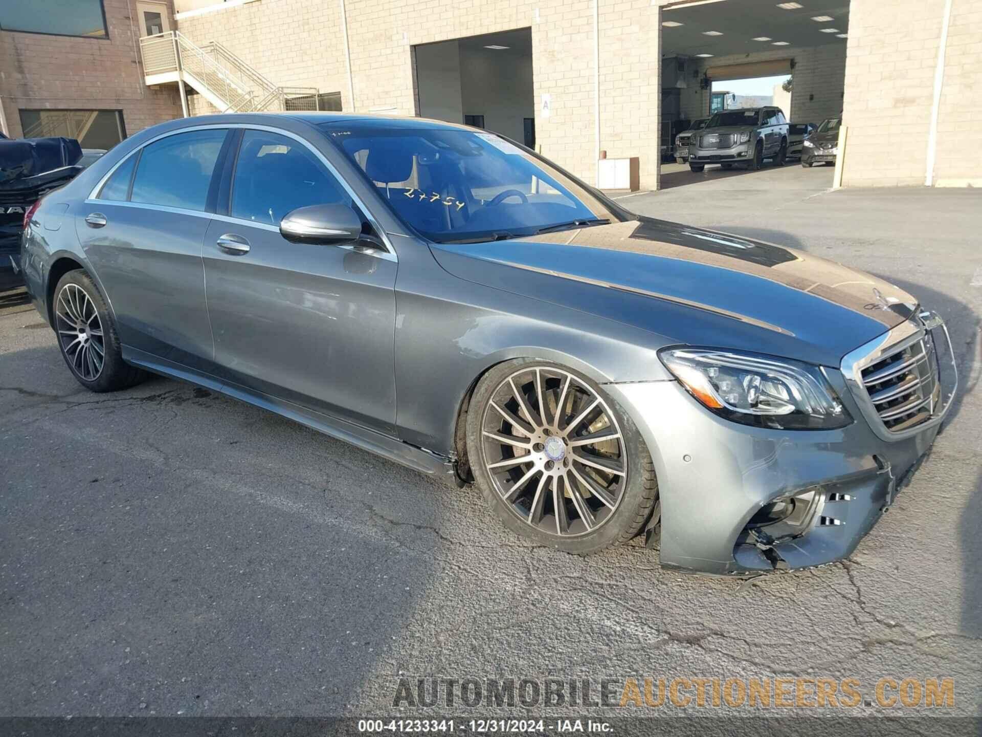 WDDUG8DB7JA416538 MERCEDES-BENZ S 560 2018