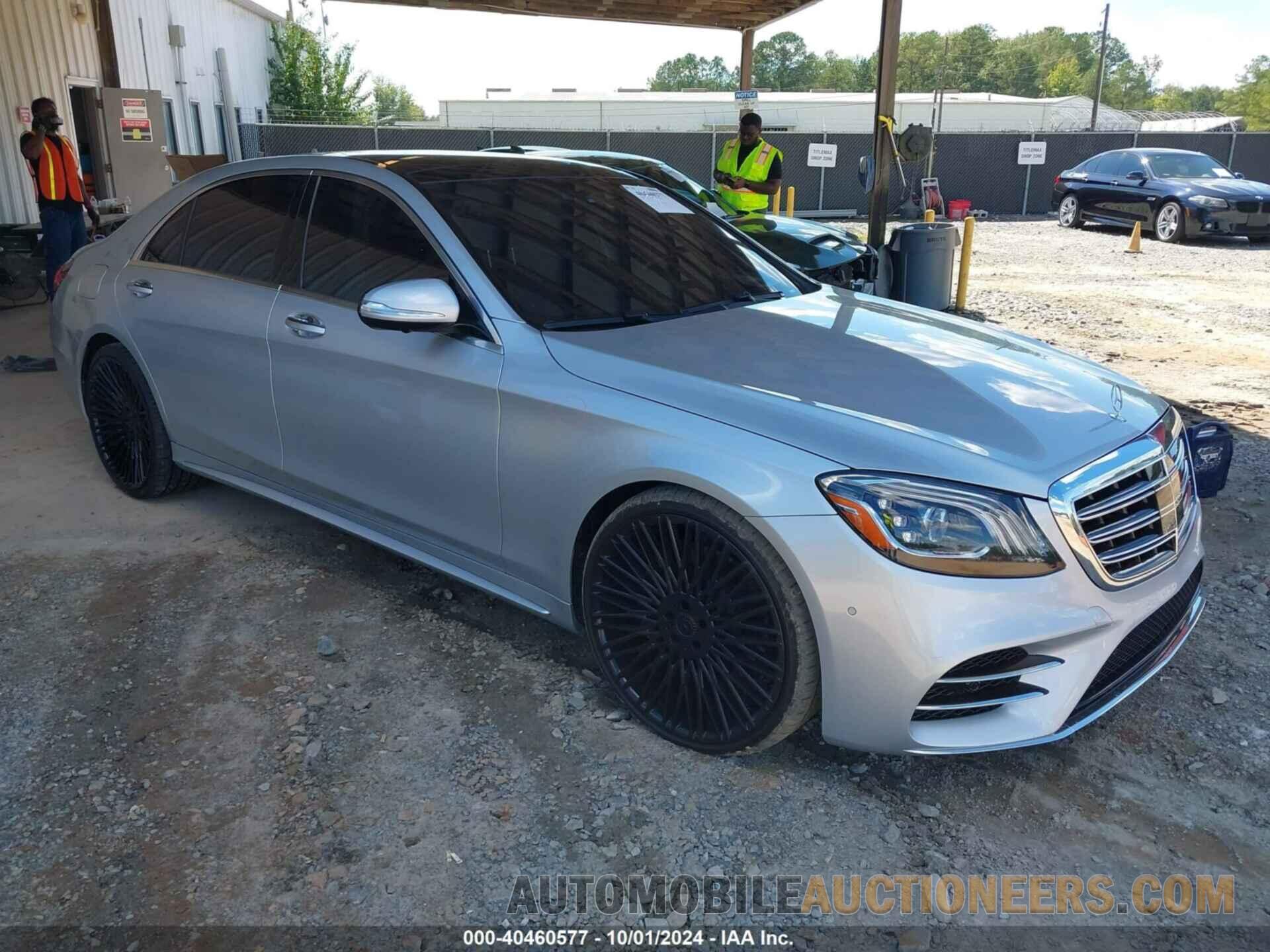 WDDUG8DB8JA376289 MERCEDES-BENZ S 560 2018