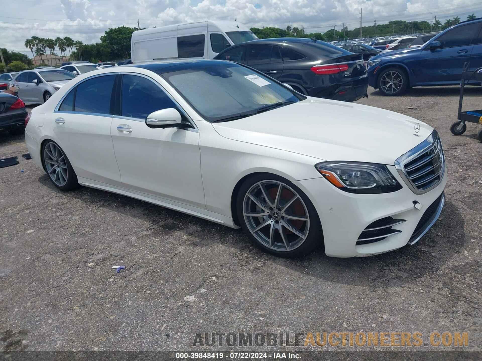 WDDUG8DB8LA525819 MERCEDES-BENZ S 560 2020