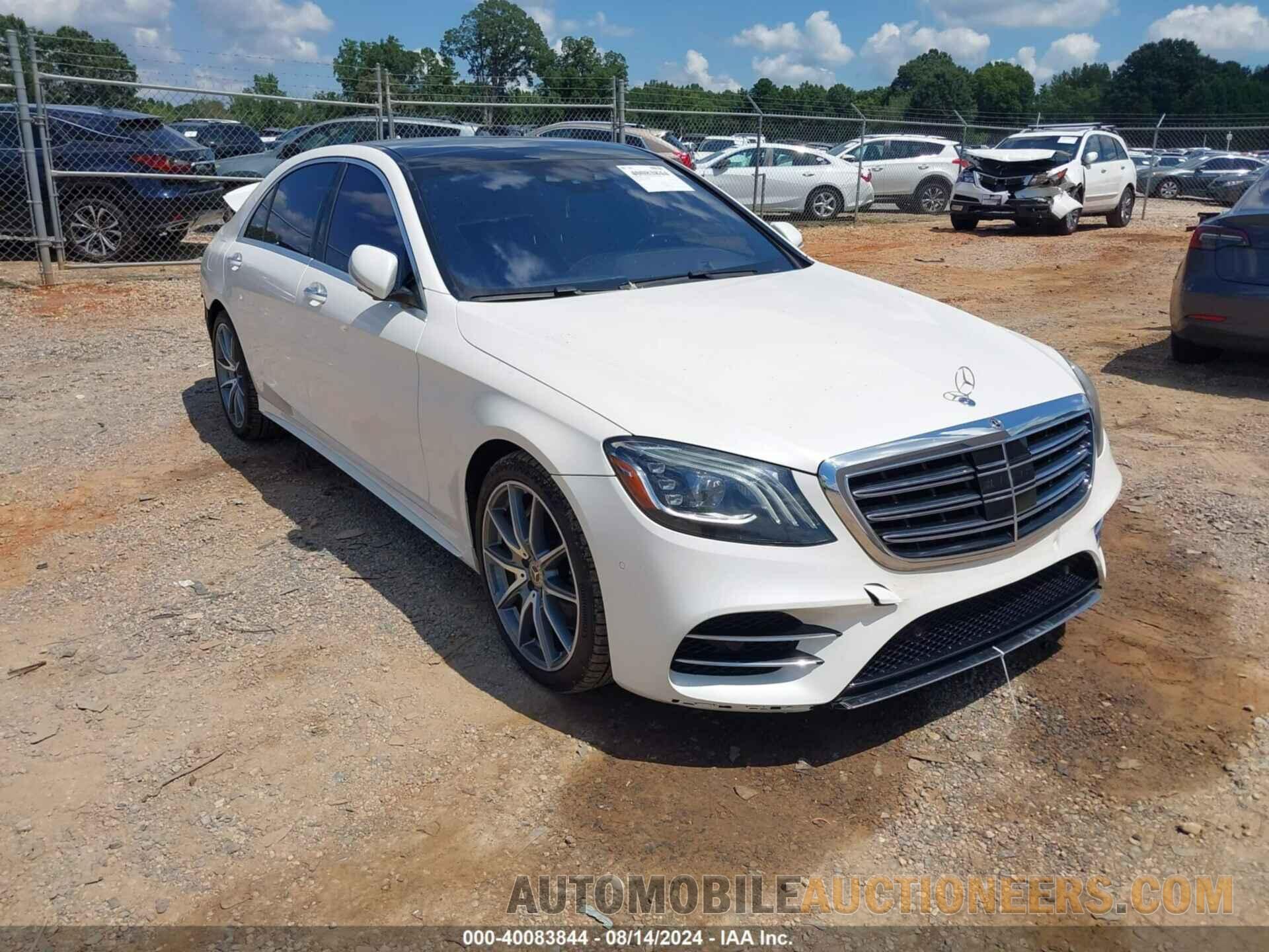 WDDUG8DB9JA401720 MERCEDES-BENZ S 2018