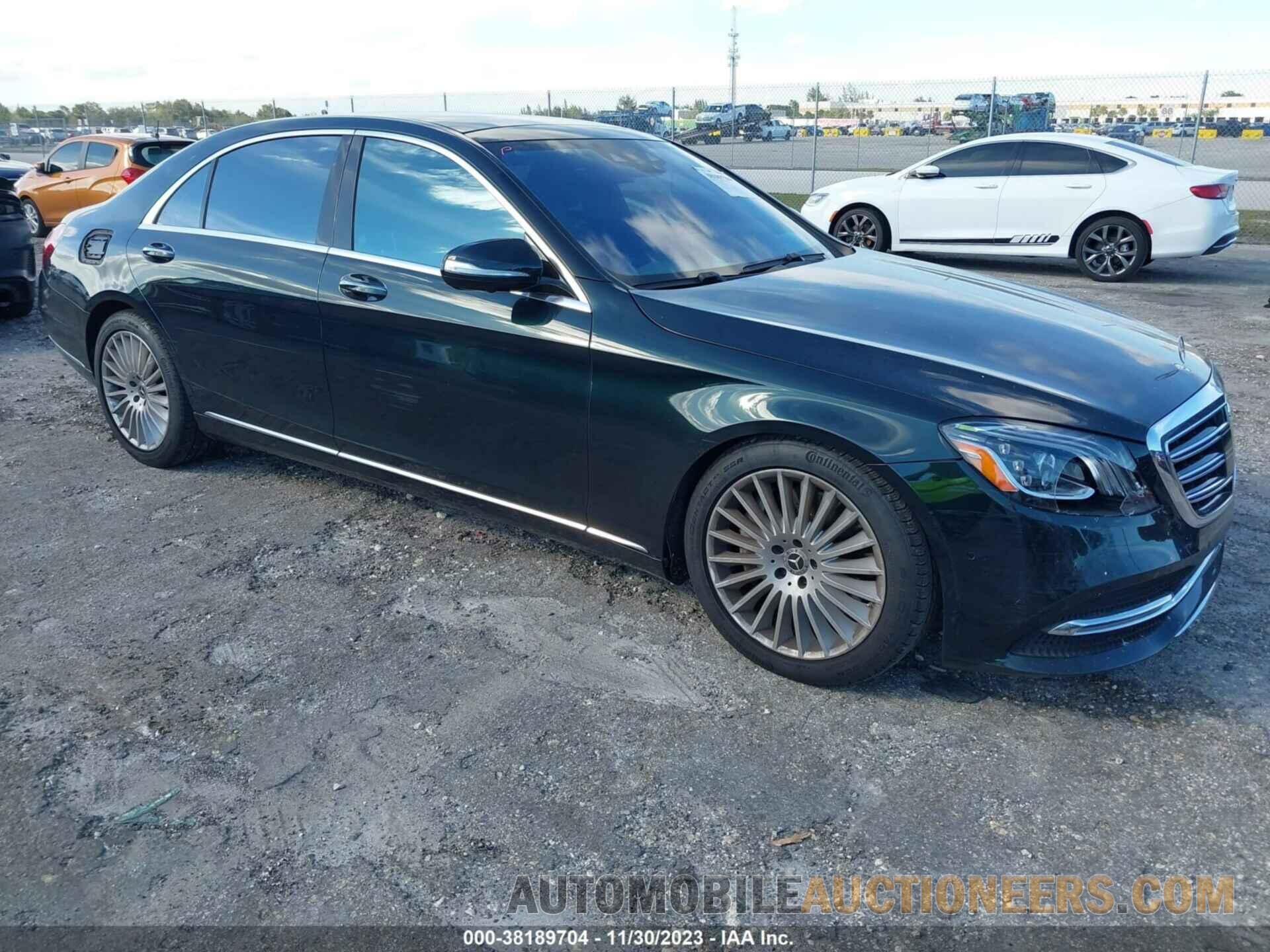 WDDUG8DB9JA407839 MERCEDES-BENZ S 2018