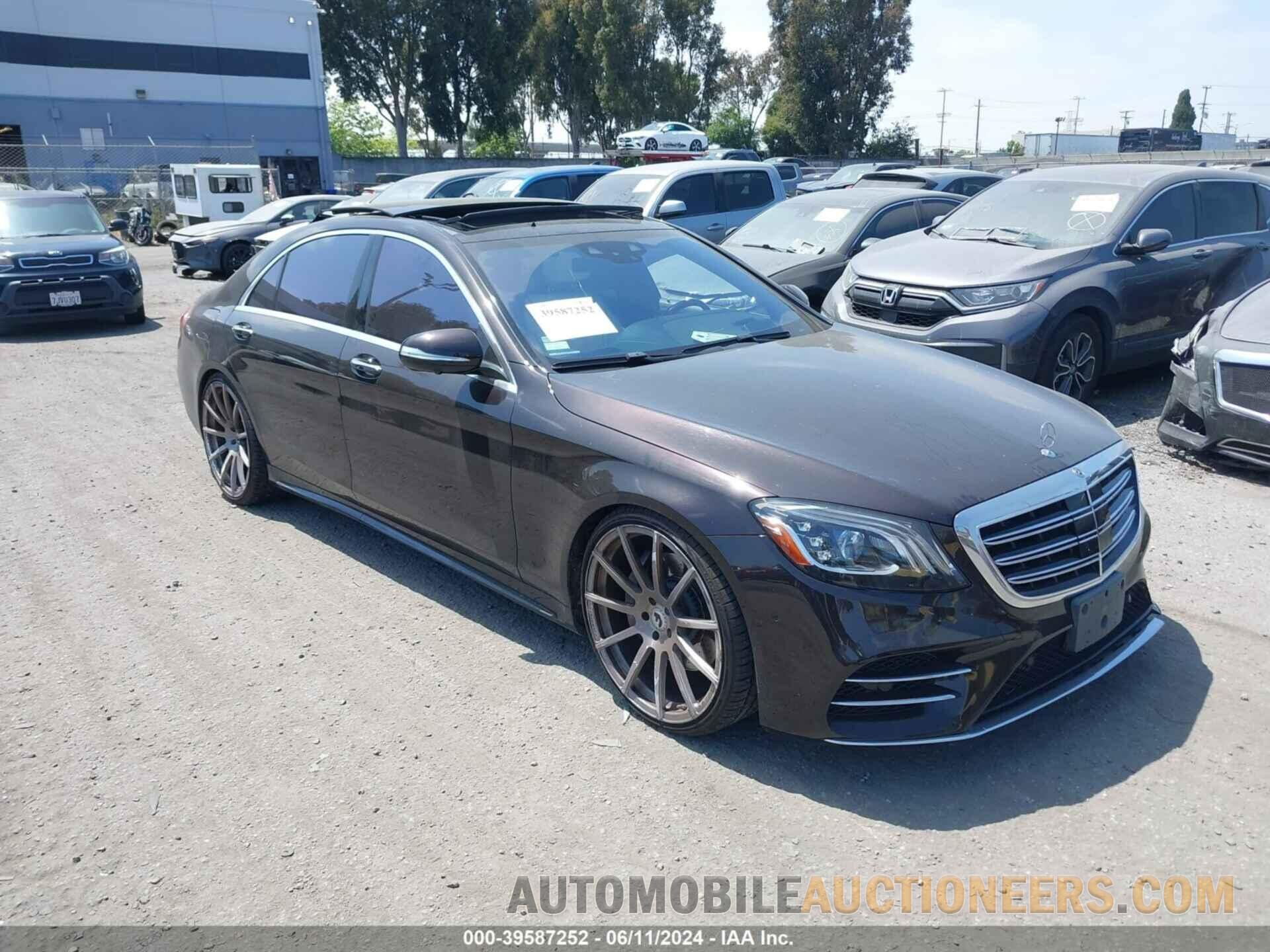 WDDUG8DB9KA476354 MERCEDES-BENZ S 560 2019