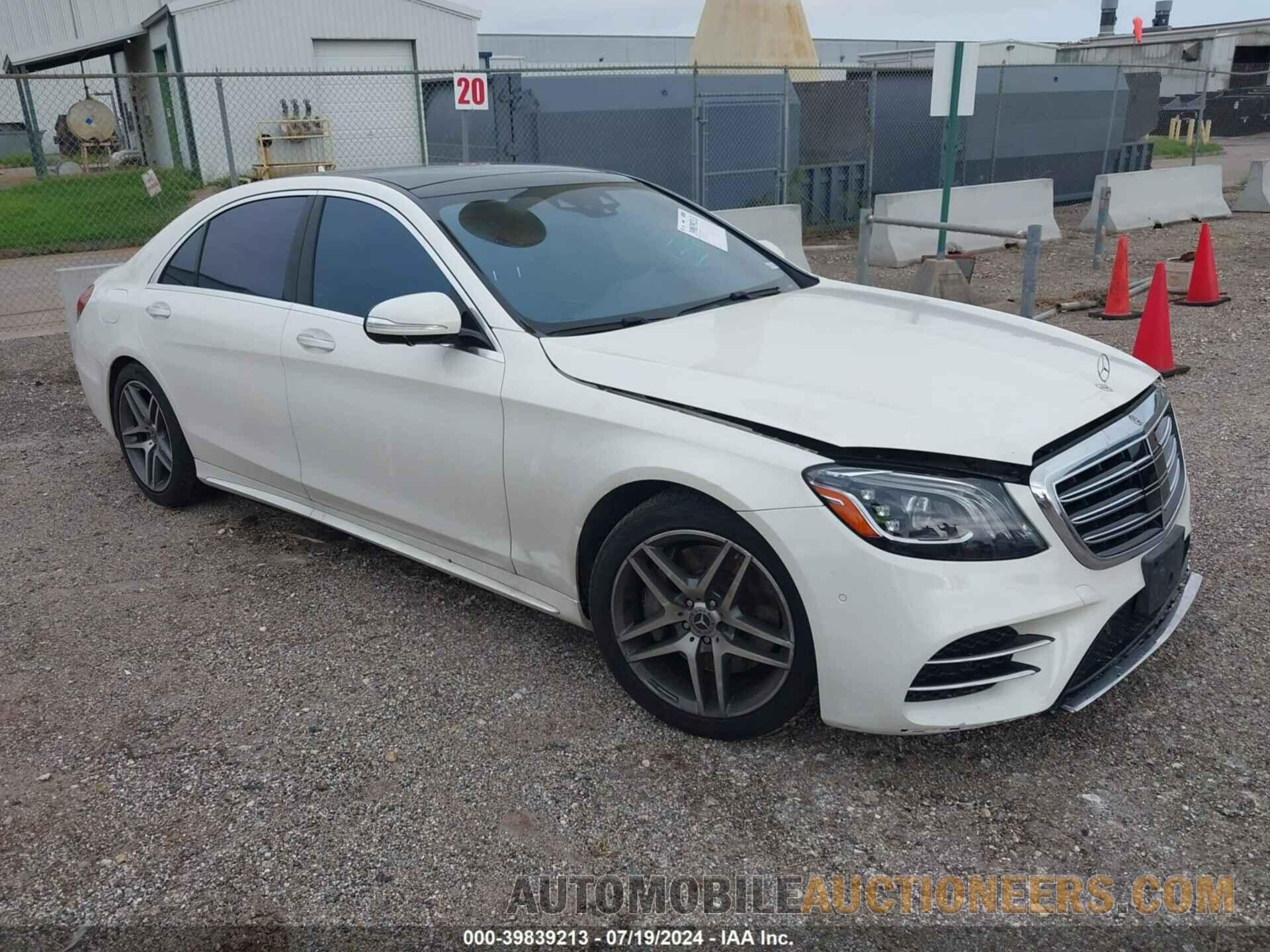 WDDUG8DBXJA400401 MERCEDES-BENZ S 560 2018