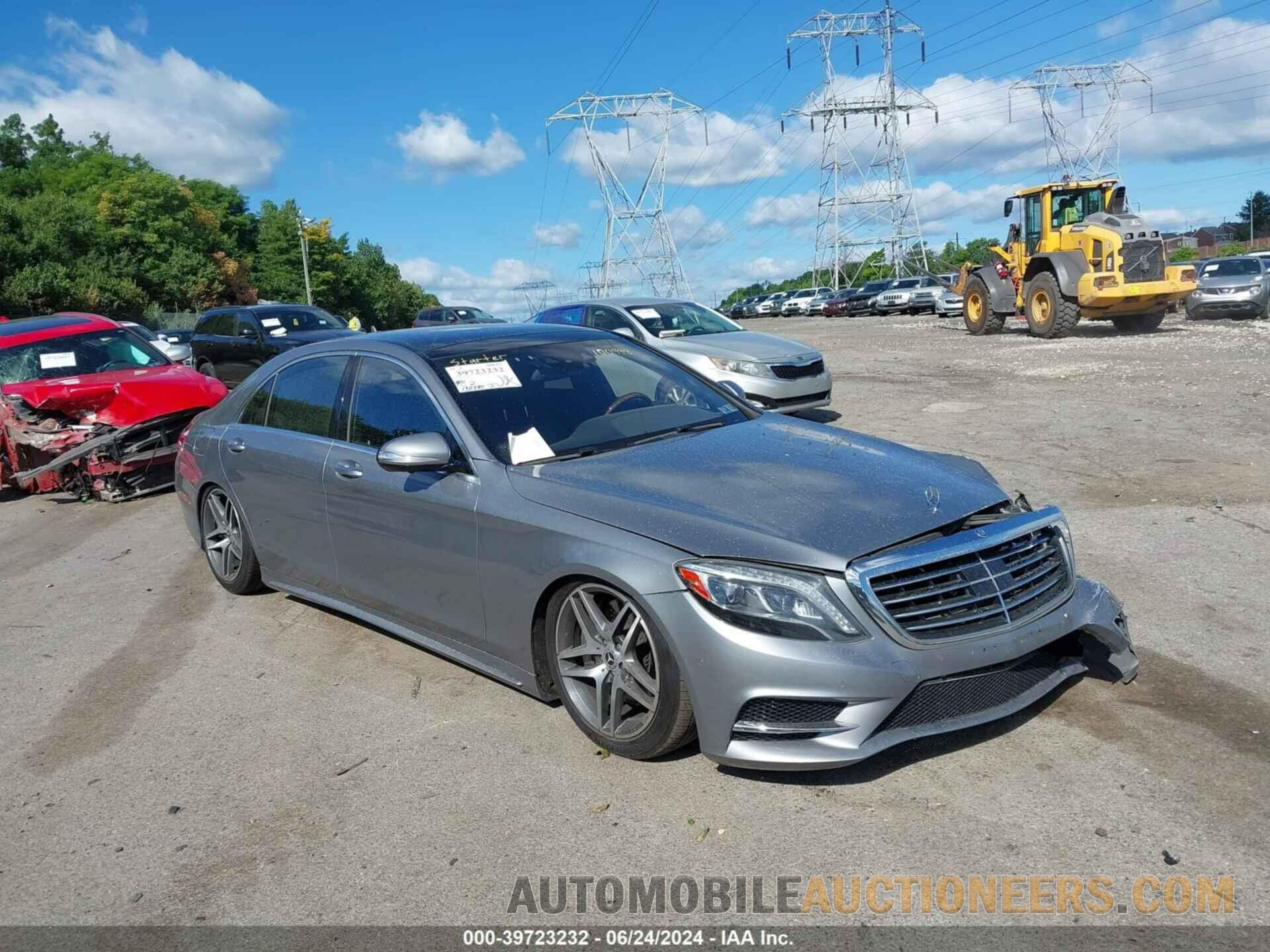 WDDUG8FB0FA100998 MERCEDES-BENZ S 550 2015