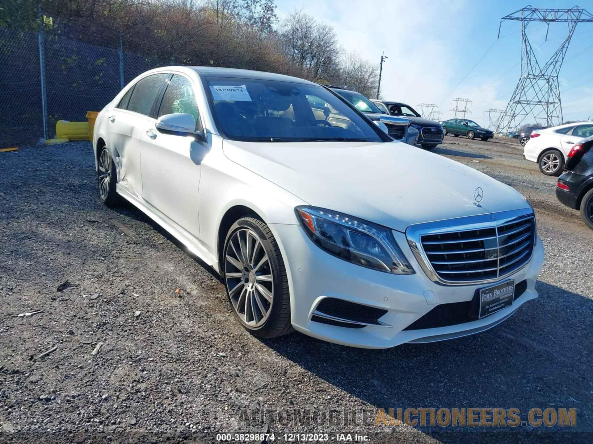 WDDUG8FB0FA115694 MERCEDES-BENZ S 550 2015