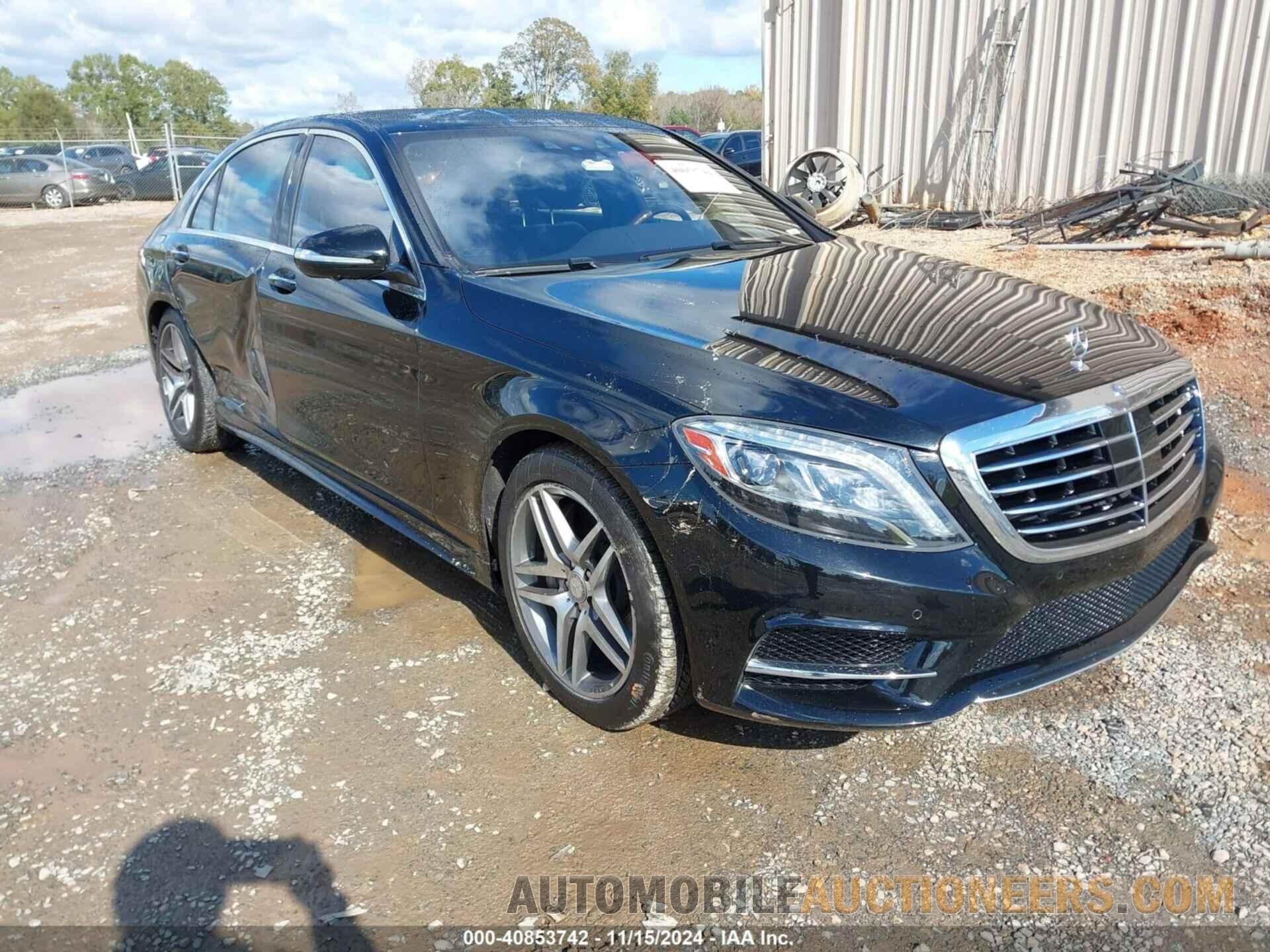 WDDUG8FB0FA145746 MERCEDES-BENZ S 2015