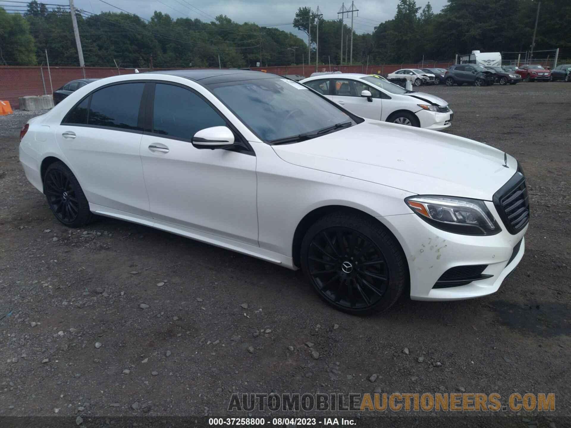 WDDUG8FB0FA149196 MERCEDES-BENZ S-CLASS 2015