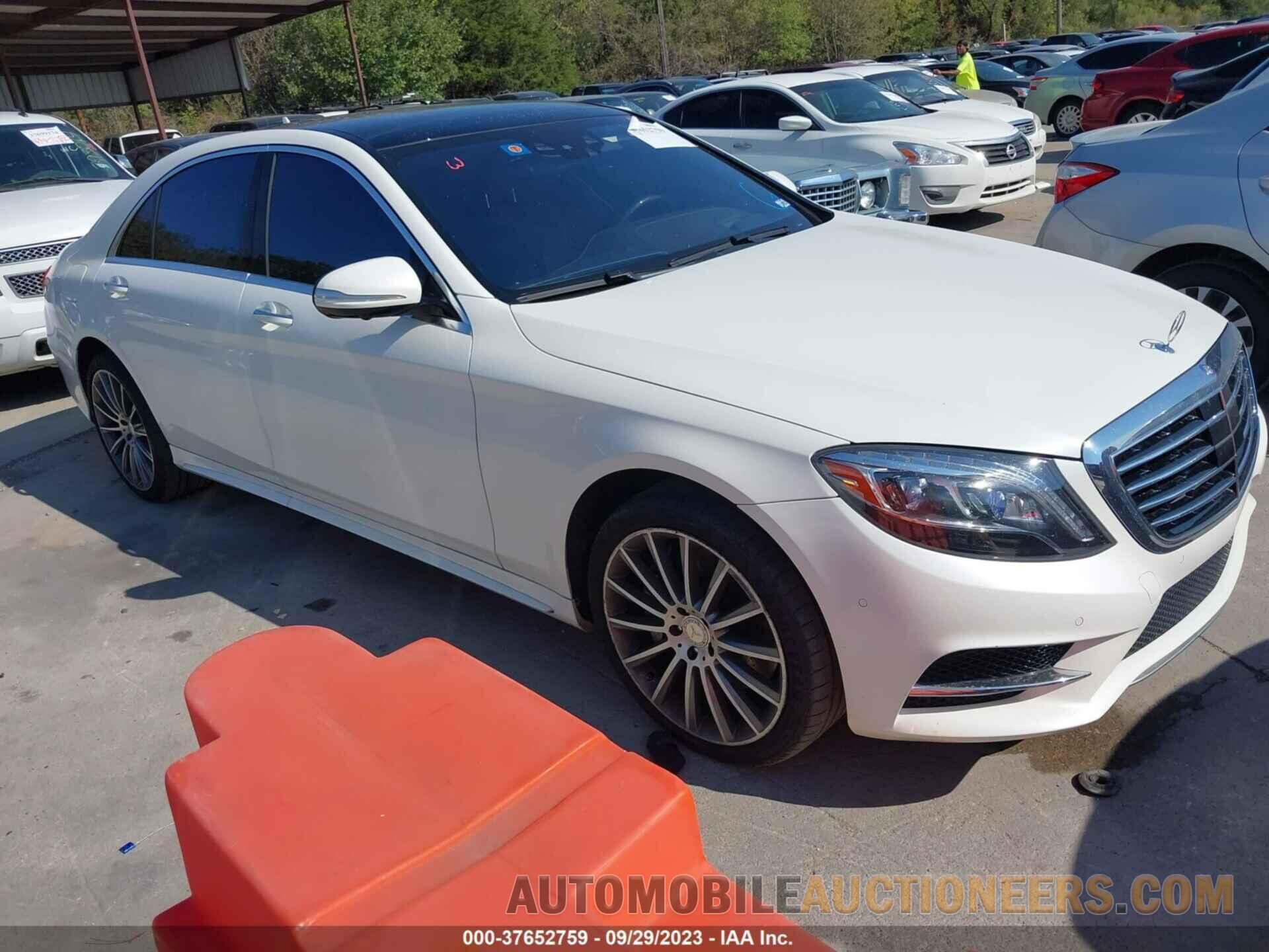 WDDUG8FB0FA164779 MERCEDES-BENZ S-CLASS 2015