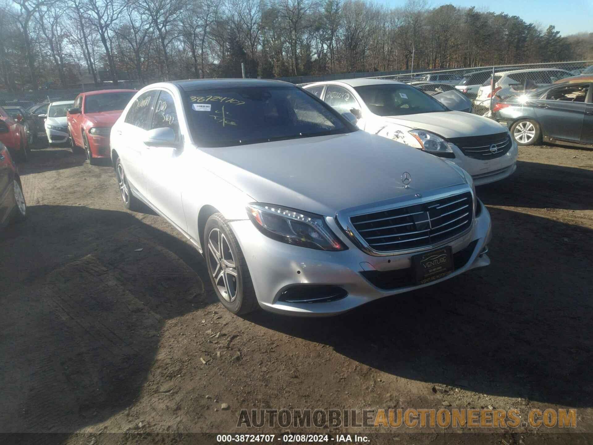 WDDUG8FB0GA210743 MERCEDES-BENZ S 550 2016