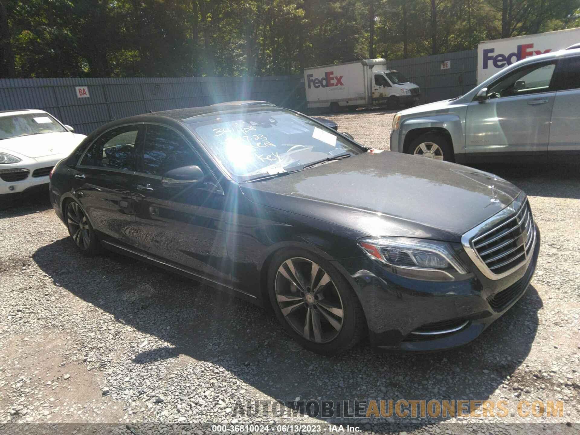 WDDUG8FB1FA074105 MERCEDES-BENZ S-CLASS 2015